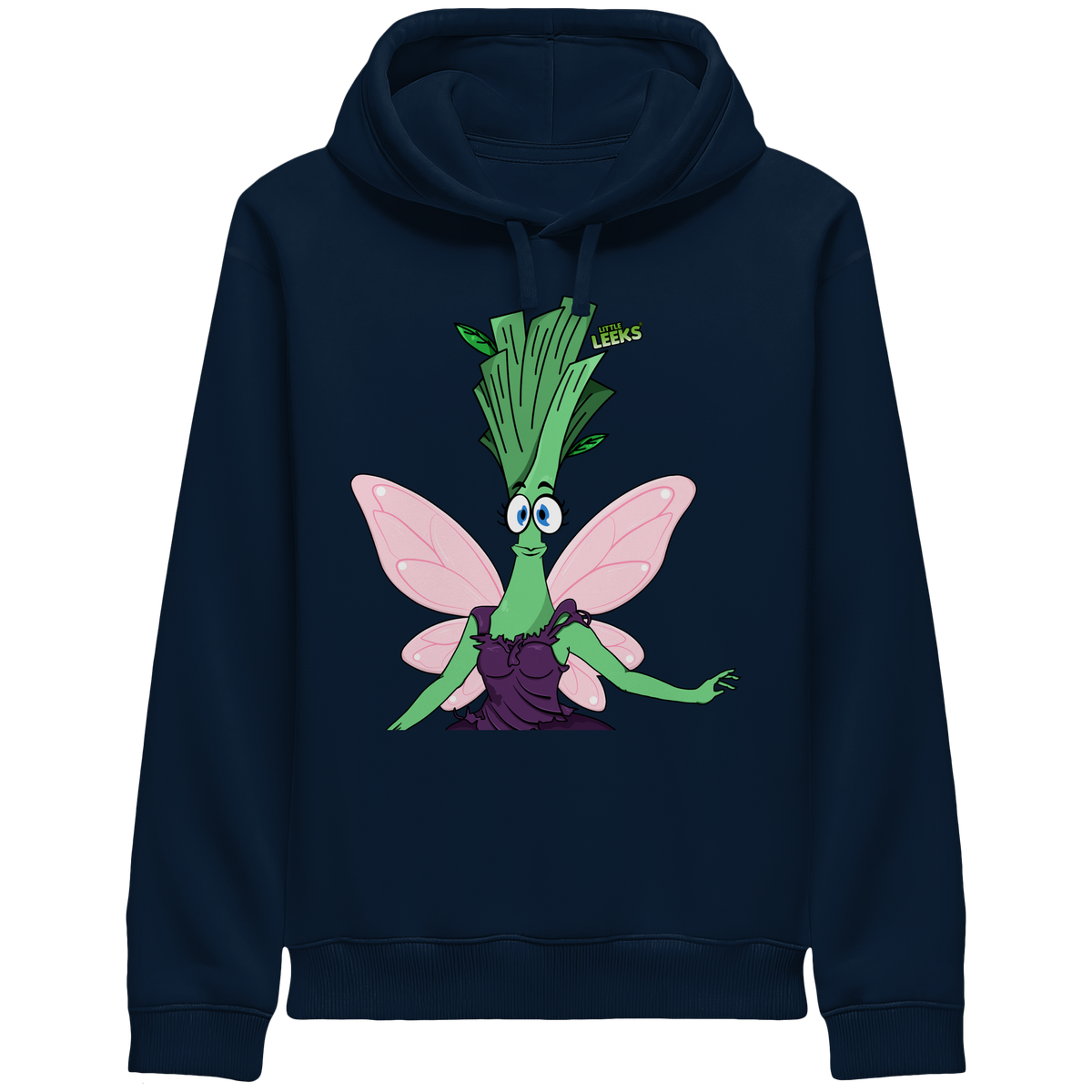 Motiv Nr 32: Glücksfeenlauch - Organic Side Pocket Hoodie