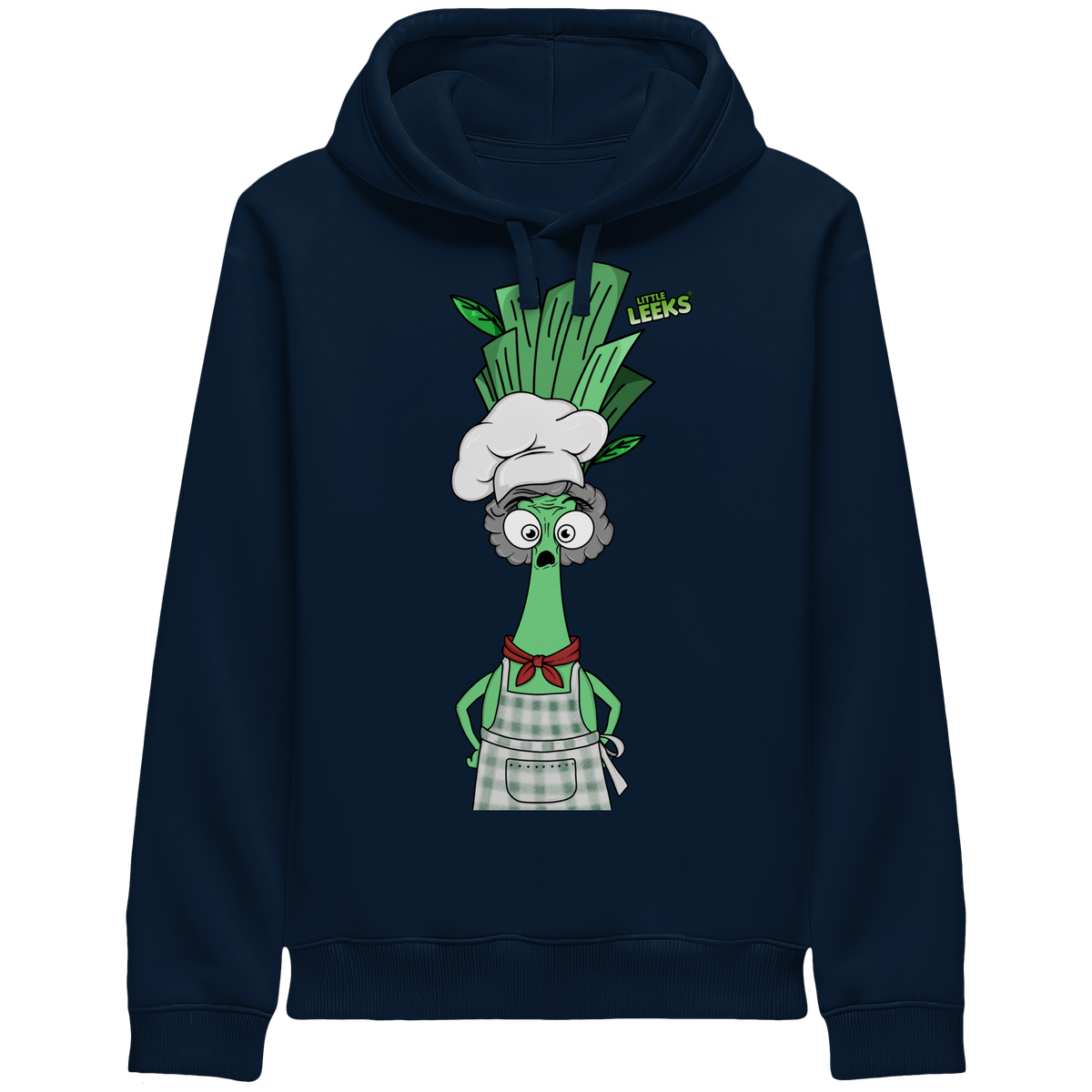 Motiv Nr 39: Grannylauch - Organic Side Pocket Hoodie