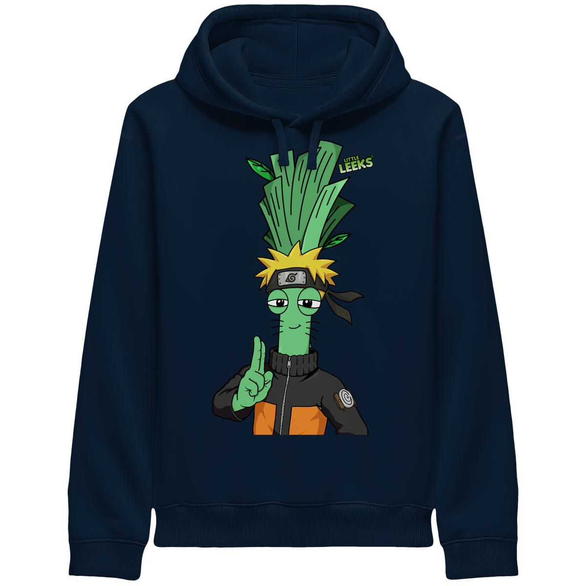 Motiv Nr 60: Laruto Lauch - Organic Side Pocket Hoodie