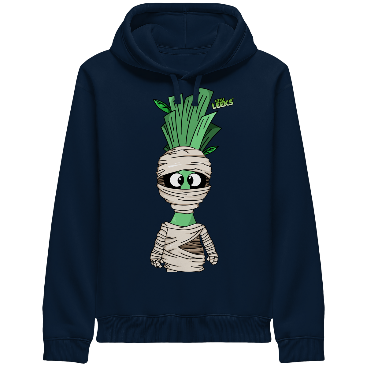 Motiv Nr 35: Bandagenlauch - Organic Side Pocket Hoodie
