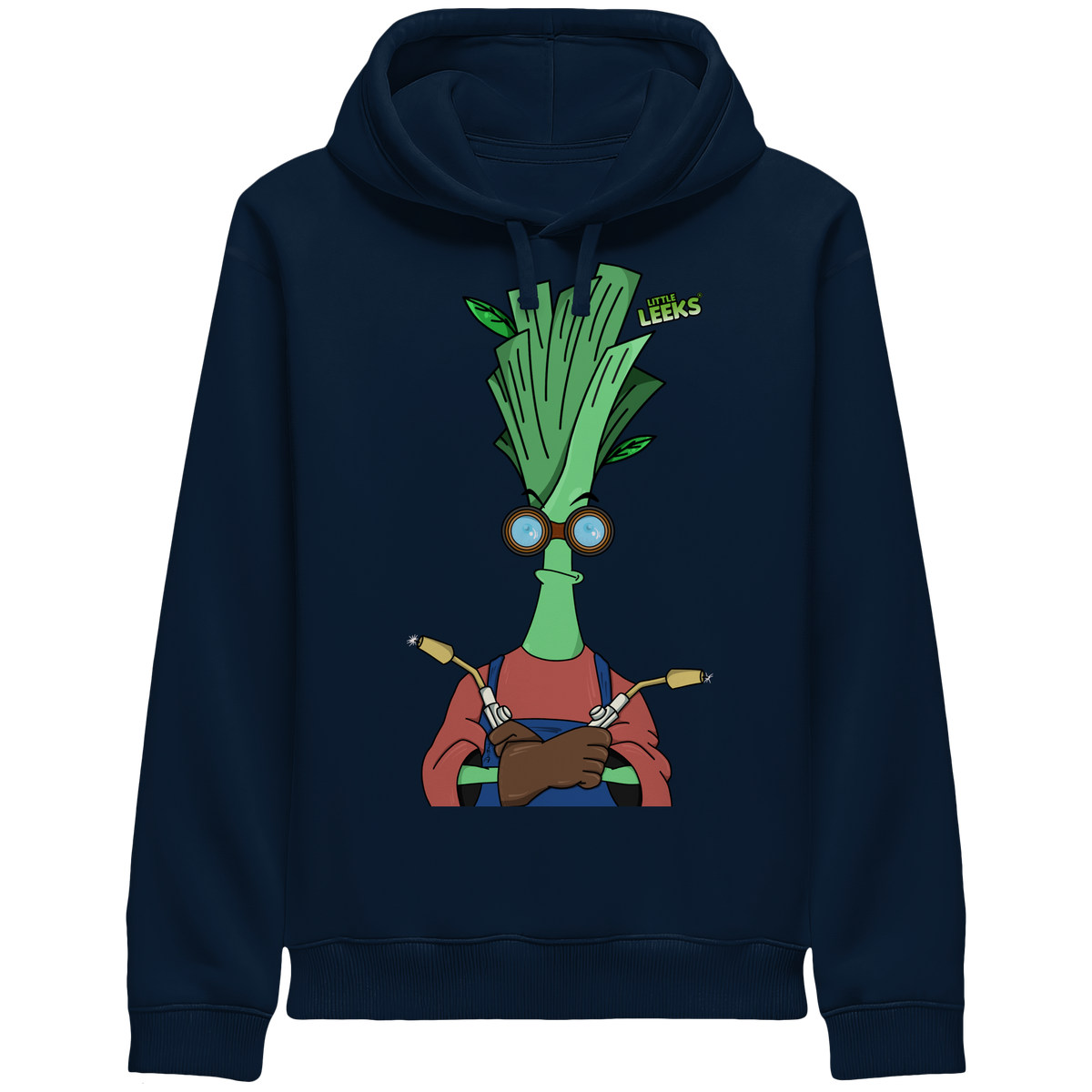 Motiv Nr 22: Schweißerlauch - Organic Side Pocket Hoodie
