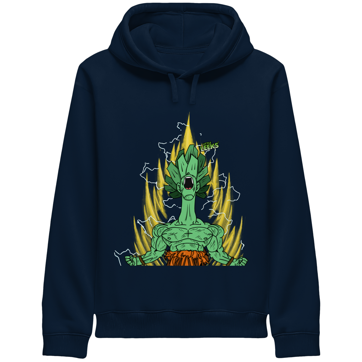 Motiv Nr 27: Super Leekajin - Organic Side Pocket Hoodie