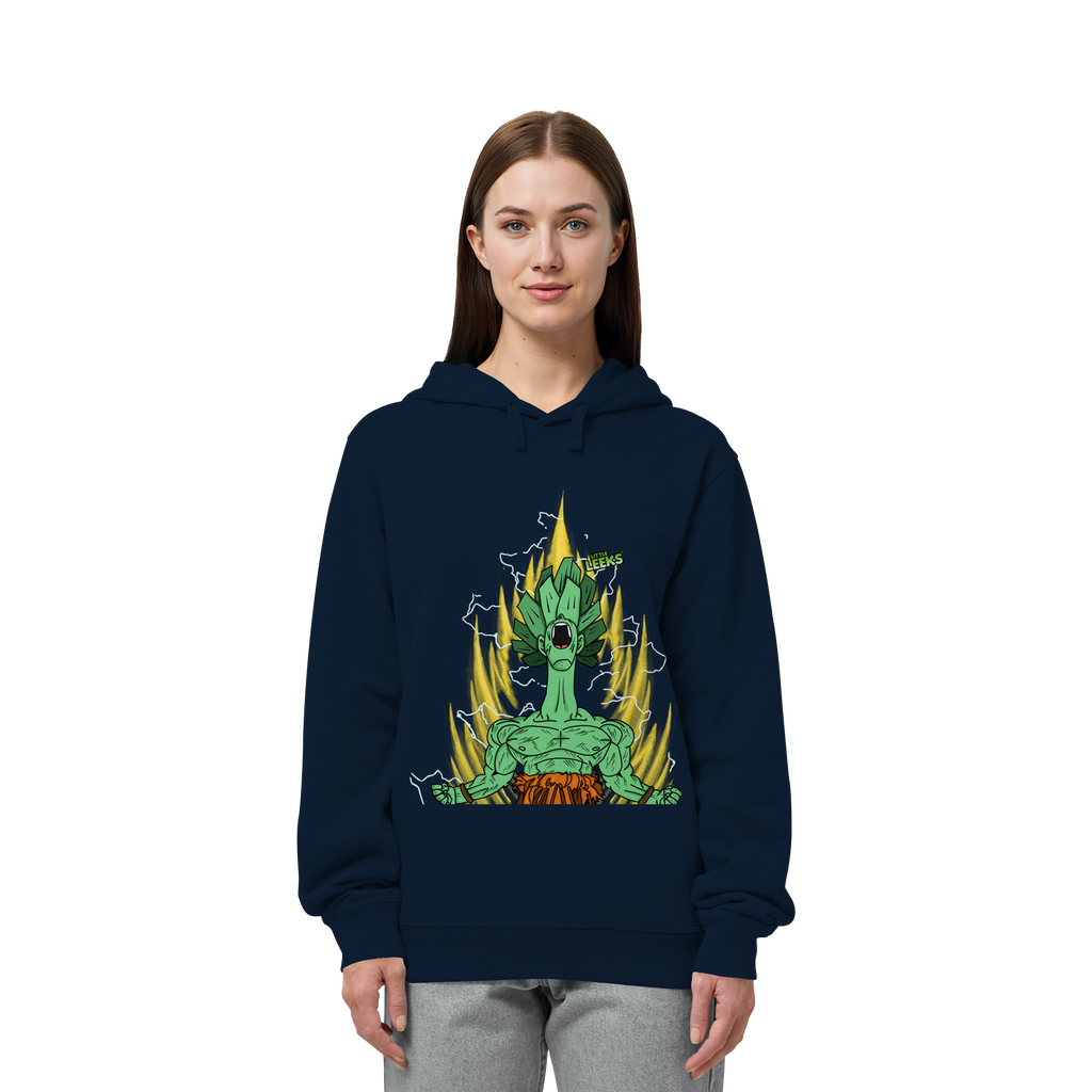 Motiv Nr 27: Super Leekajin - Organic Side Pocket Hoodie