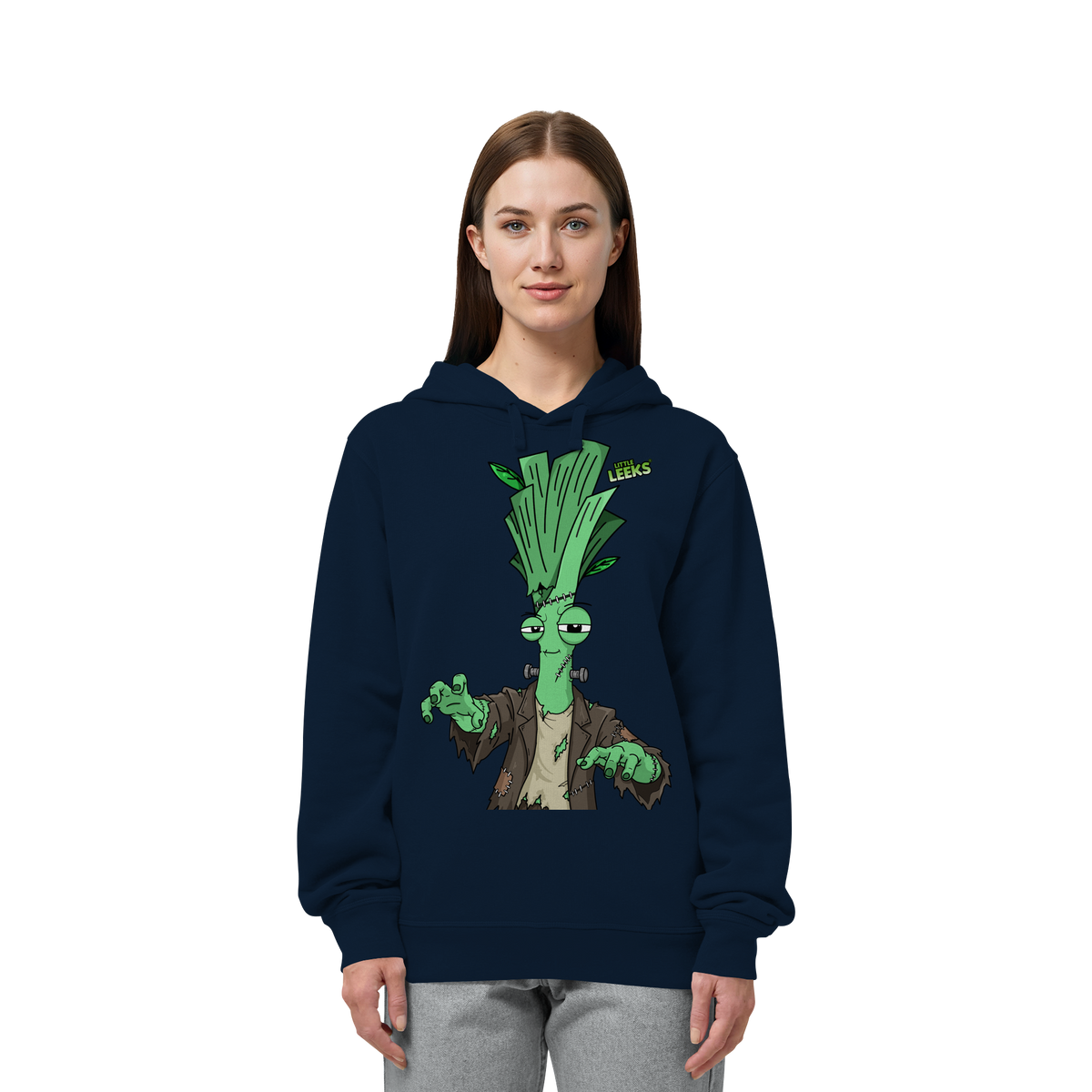 Motiv Nr 70: Frankenlauch - Organic Side Pocket Hoodie