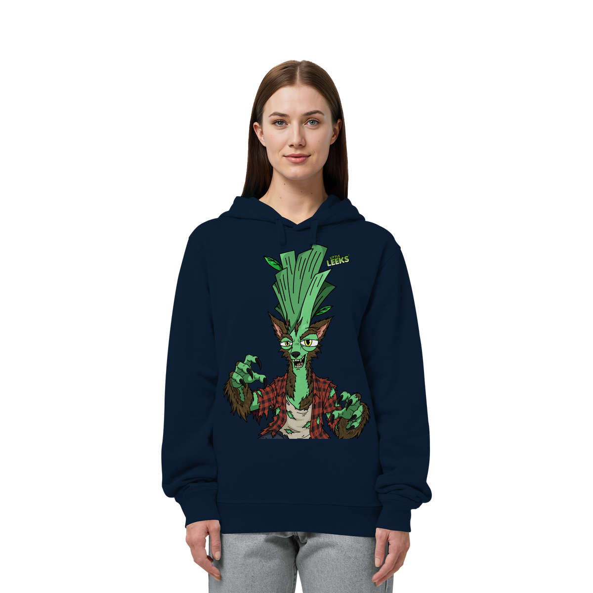 Motiv Nr 72: Wer-Lauch - Organic Side Pocket Hoodie