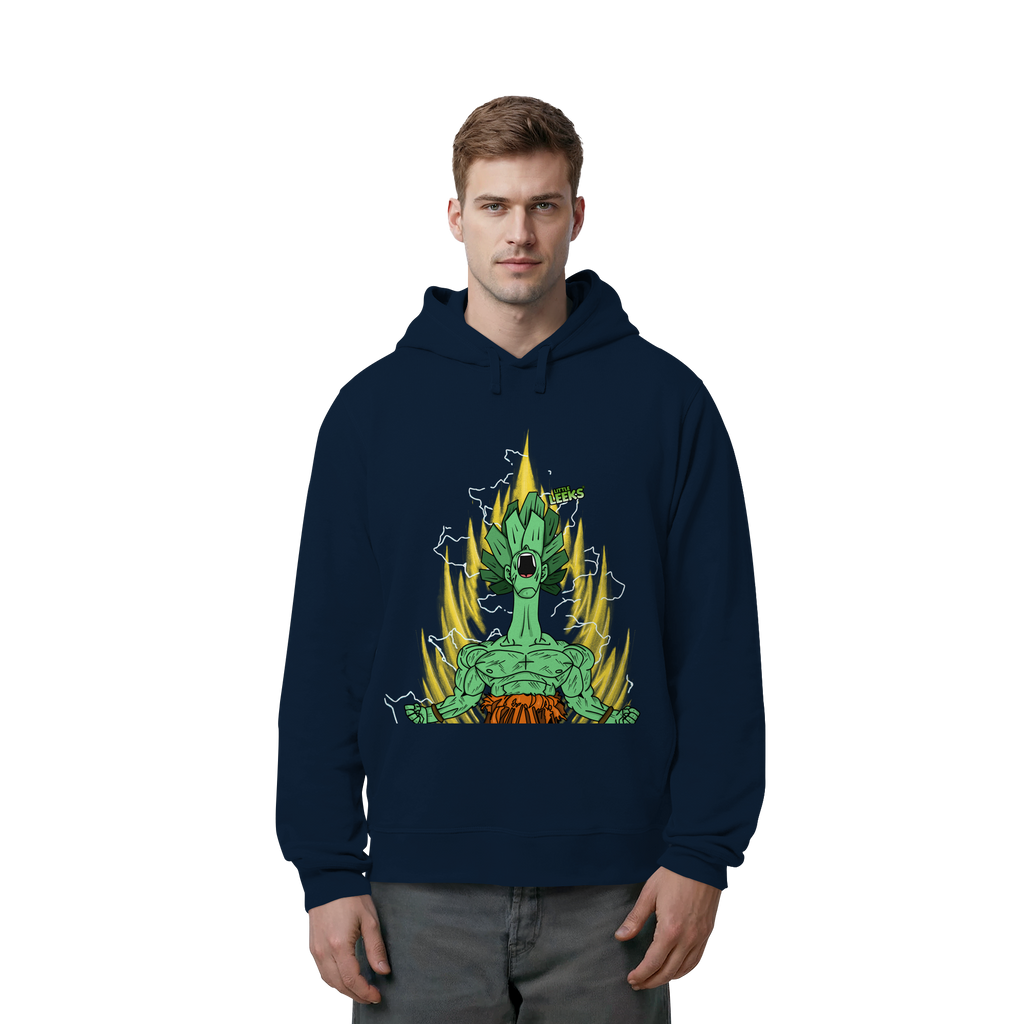 Motiv Nr 27: Super Leekajin - Organic Side Pocket Hoodie