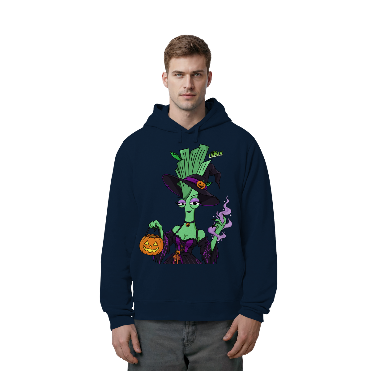 Motiv Nr 71: Lauchhexe - Organic Side Pocket Hoodie