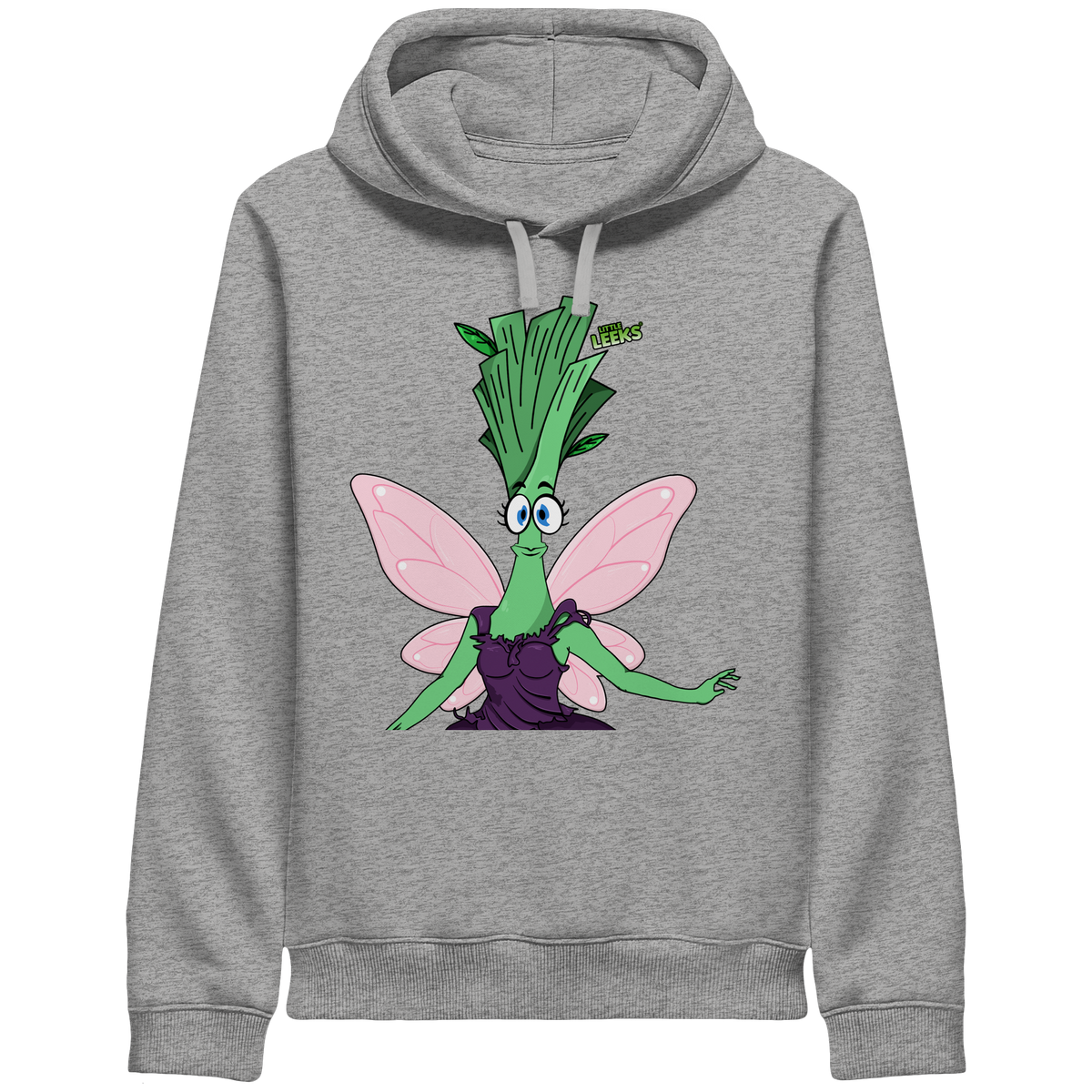 Motiv Nr 32: Glücksfeenlauch - Organic Side Pocket Hoodie