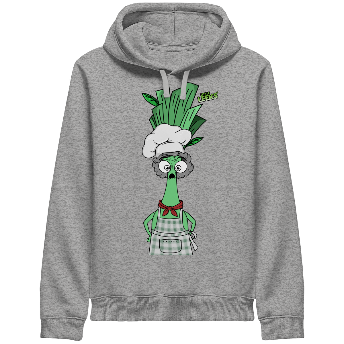 Motiv Nr 39: Grannylauch - Organic Side Pocket Hoodie