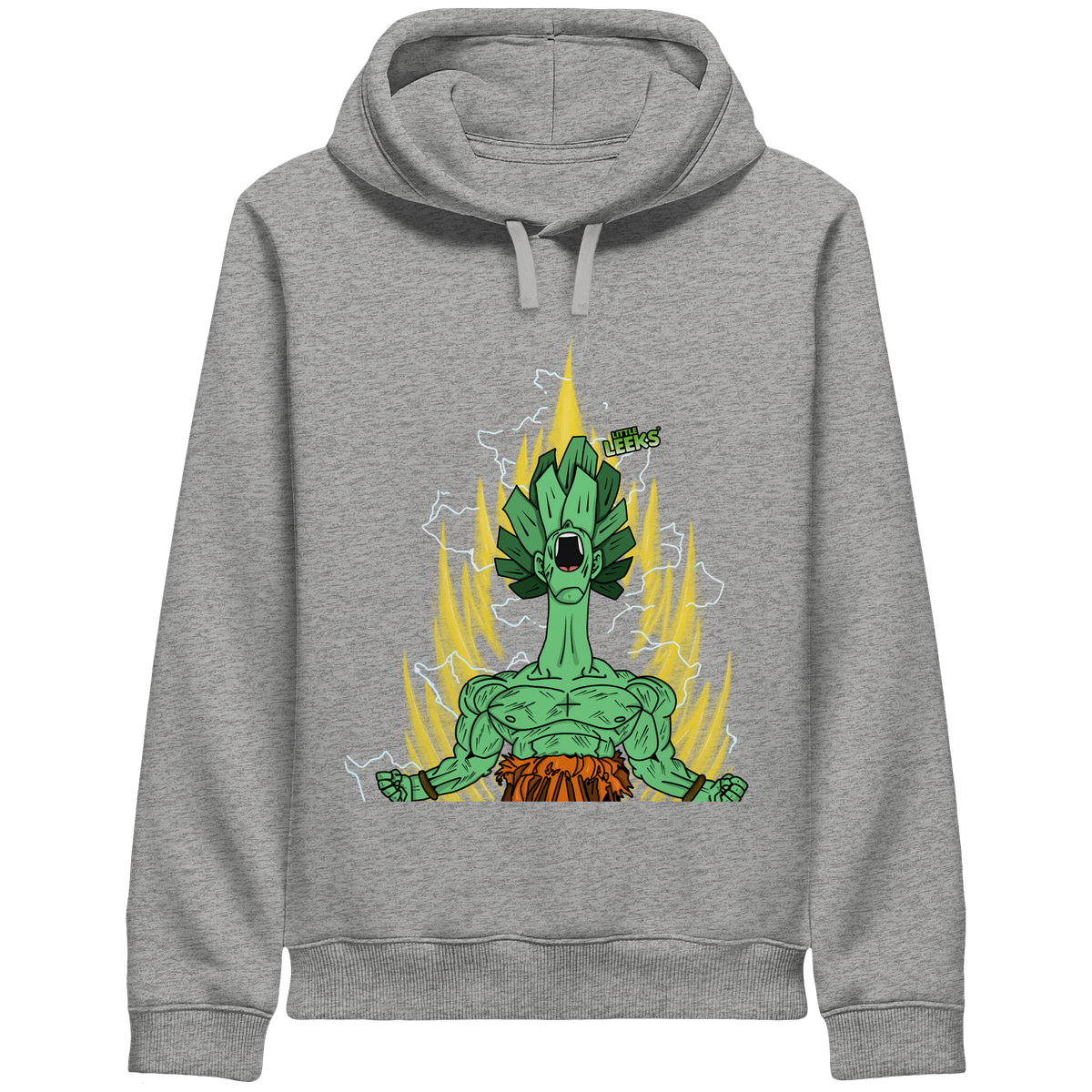Motiv Nr 27: Super Leekajin - Organic Side Pocket Hoodie