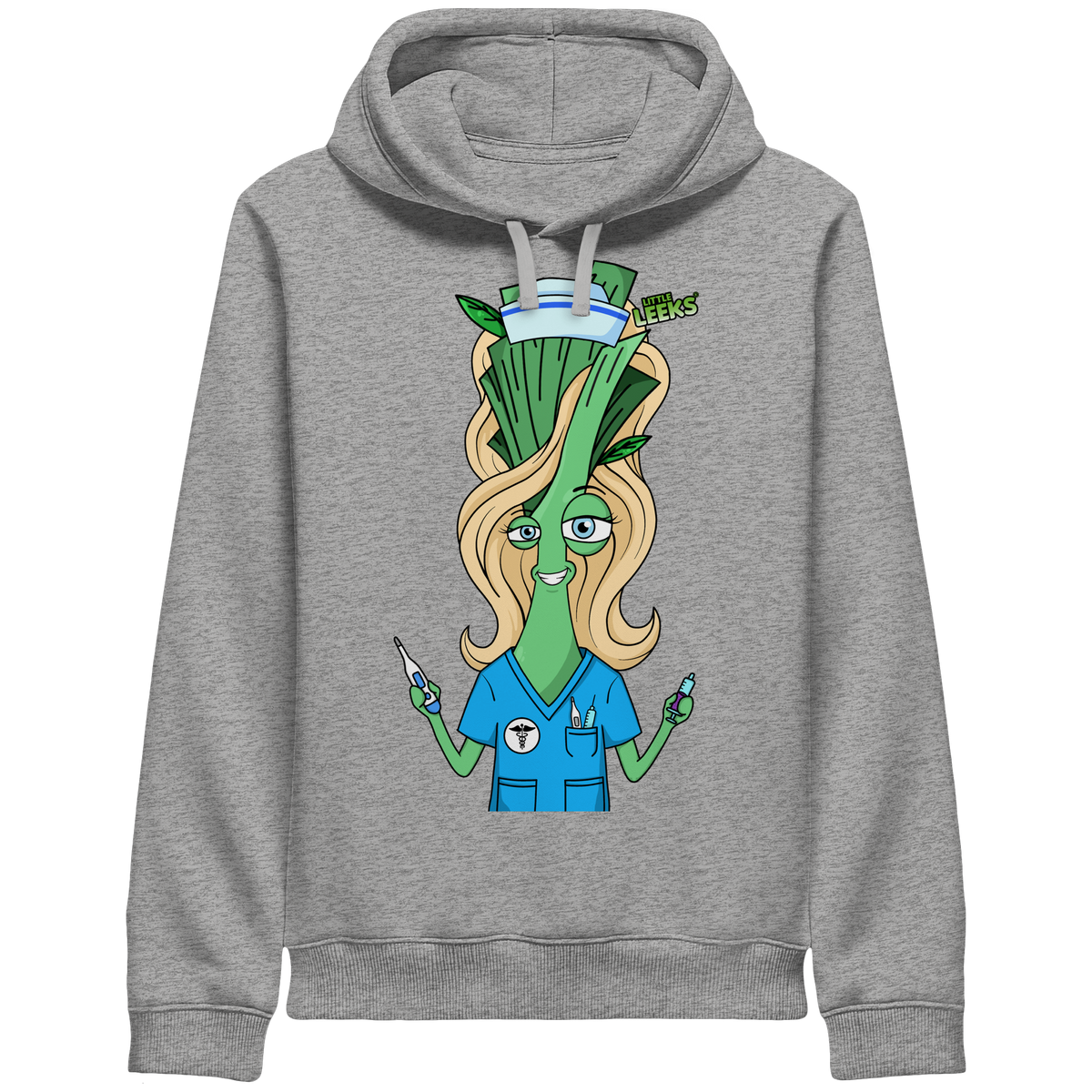 Motiv Nr 44: Lauchschwester - Organic Side Pocket Hoodie