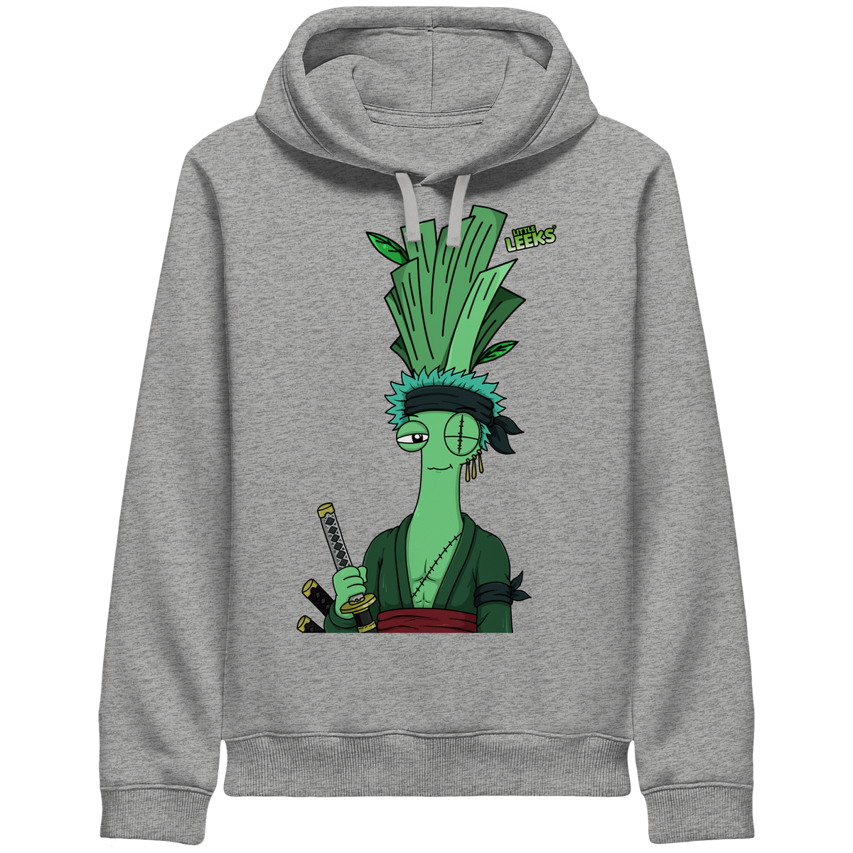 Motiv Nr 51: Lauchjäger Lorro - Organic Side Pocket Hoodie