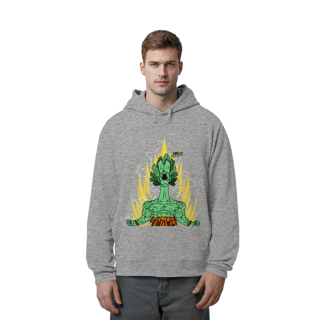 Motiv Nr 27: Super Leekajin - Organic Side Pocket Hoodie