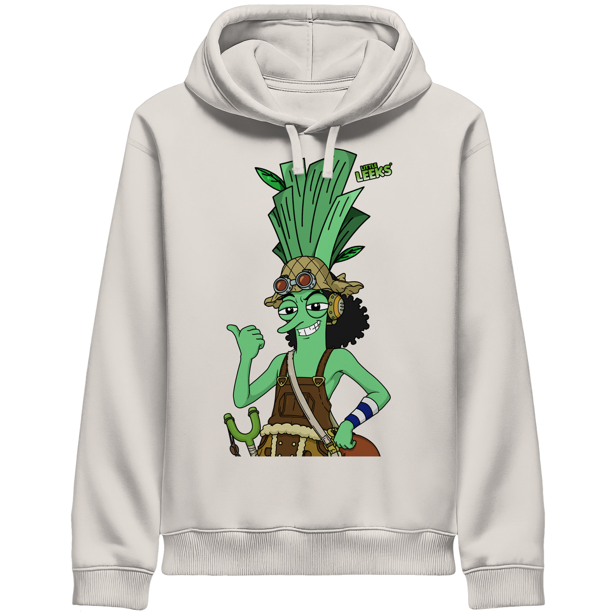 Motiv Nr 54: Zwillenkönig Leesop - Organic Side Pocket Hoodie
