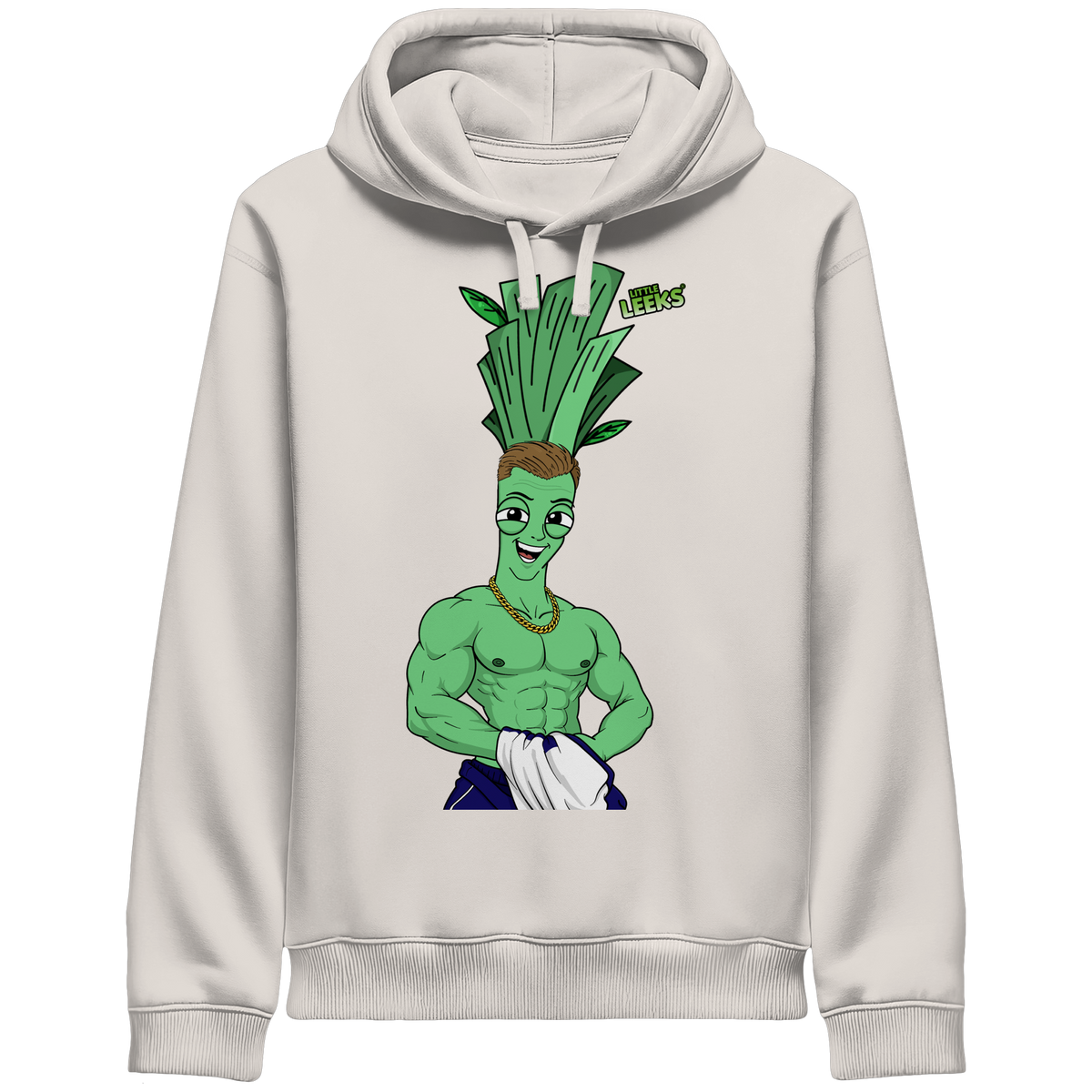 Motiv Nr 67: Lauchathlet - Organic Side Pocket Hoodie