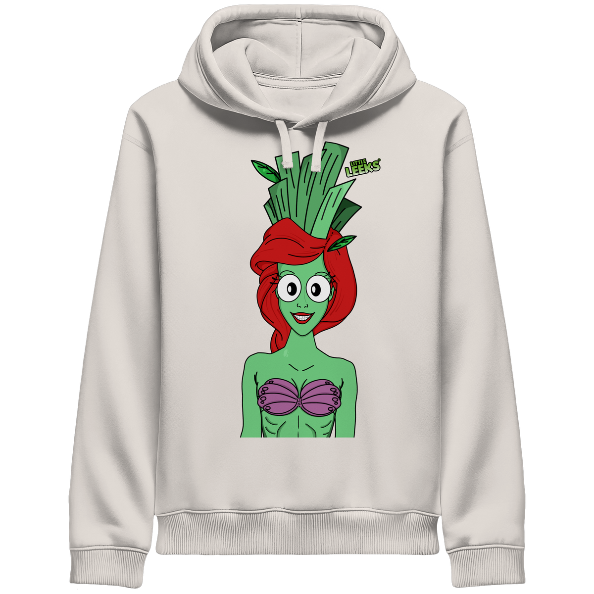 Motiv Nr 15: Meerjunglauch - Organic Side Pocket Hoodie