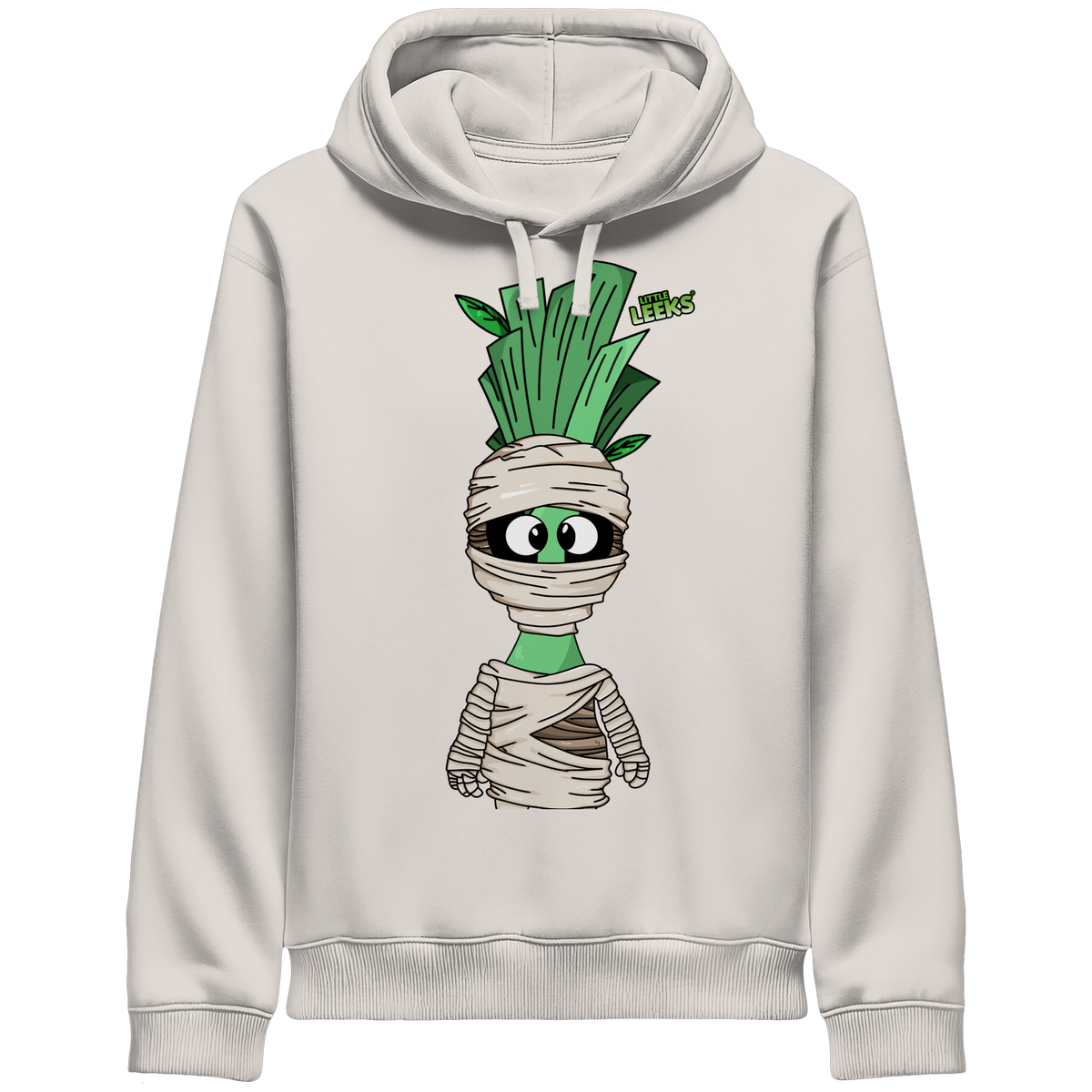Motiv Nr 35: Bandagenlauch - Organic Side Pocket Hoodie