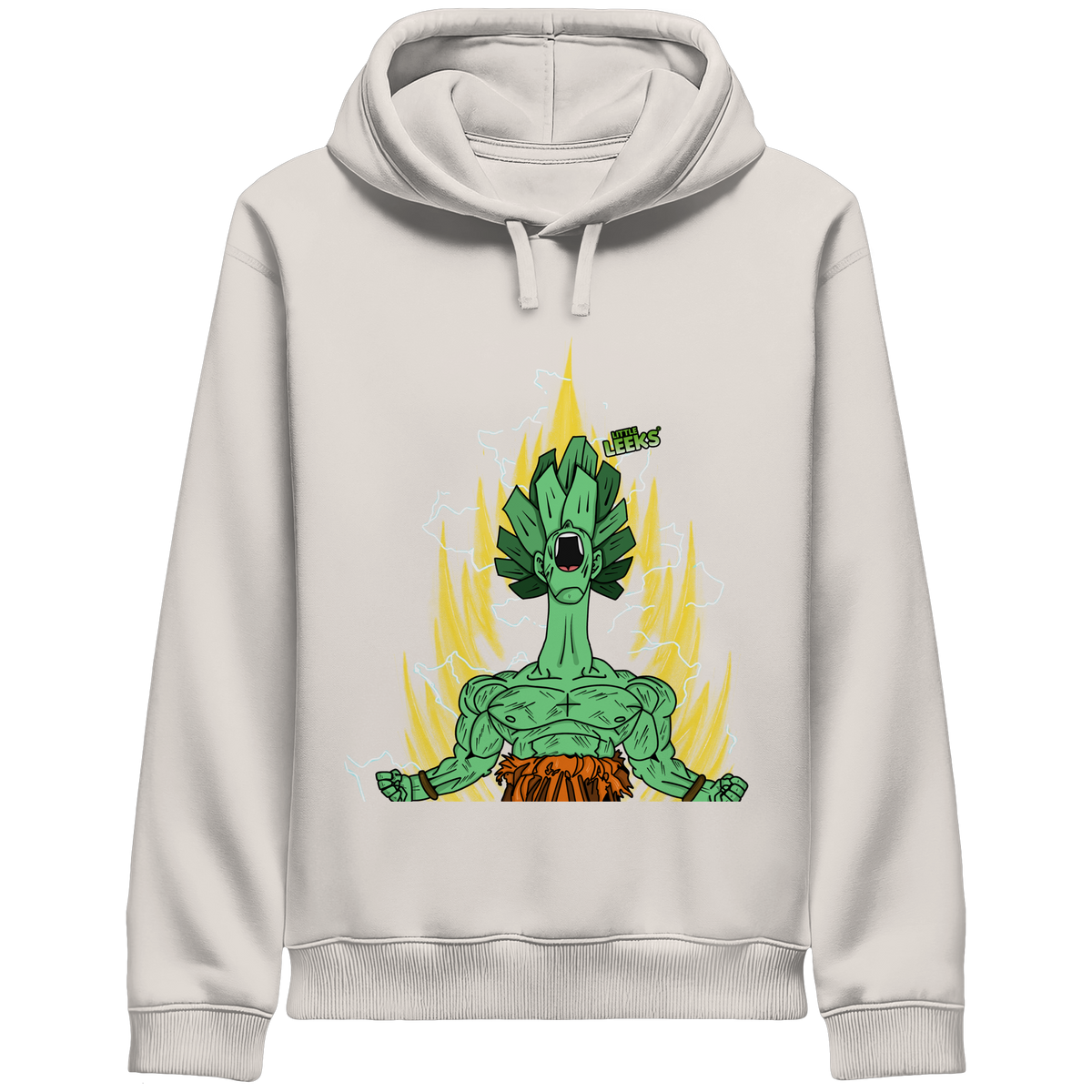 Motiv Nr 27: Super Leekajin - Organic Side Pocket Hoodie