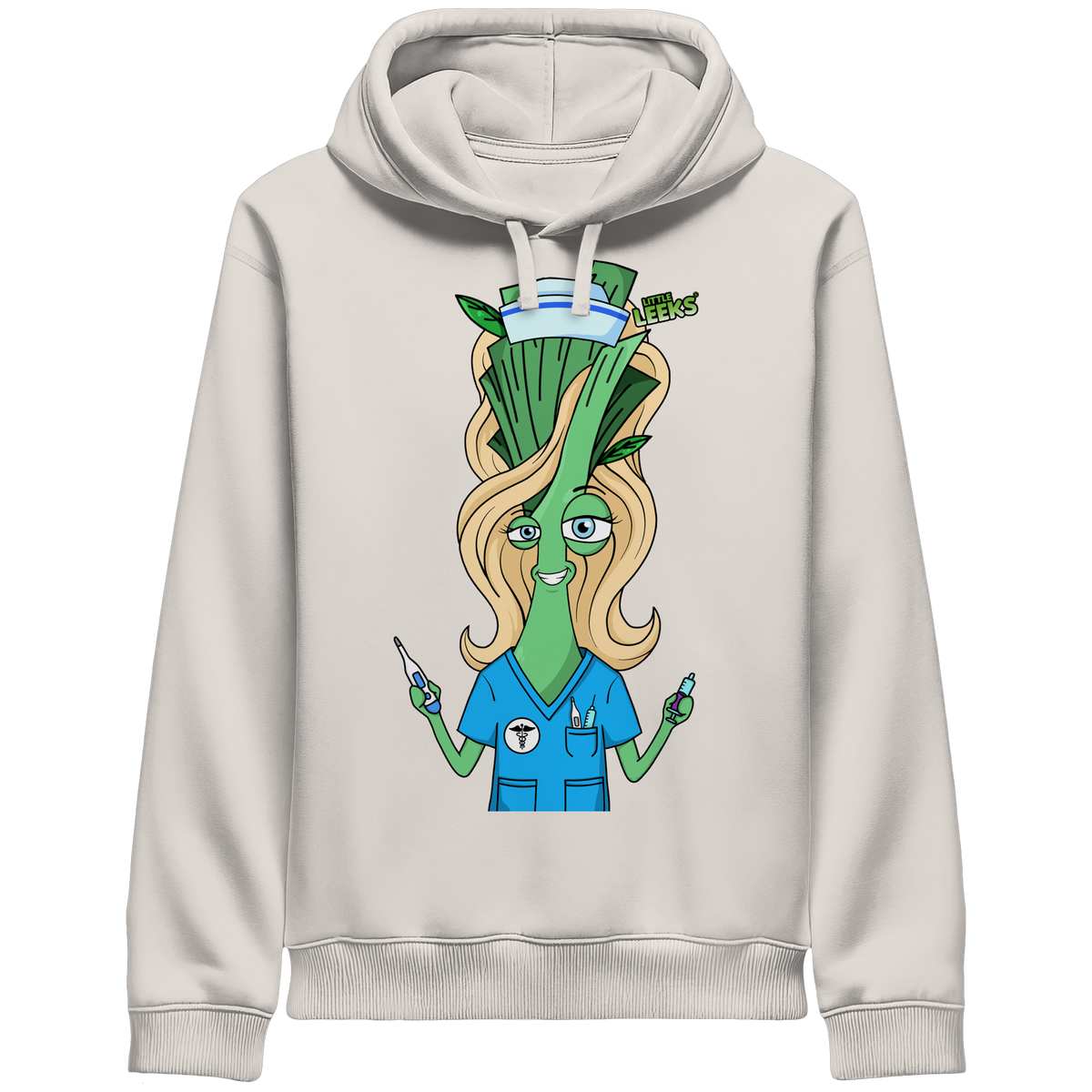 Motiv Nr 44: Lauchschwester - Organic Side Pocket Hoodie