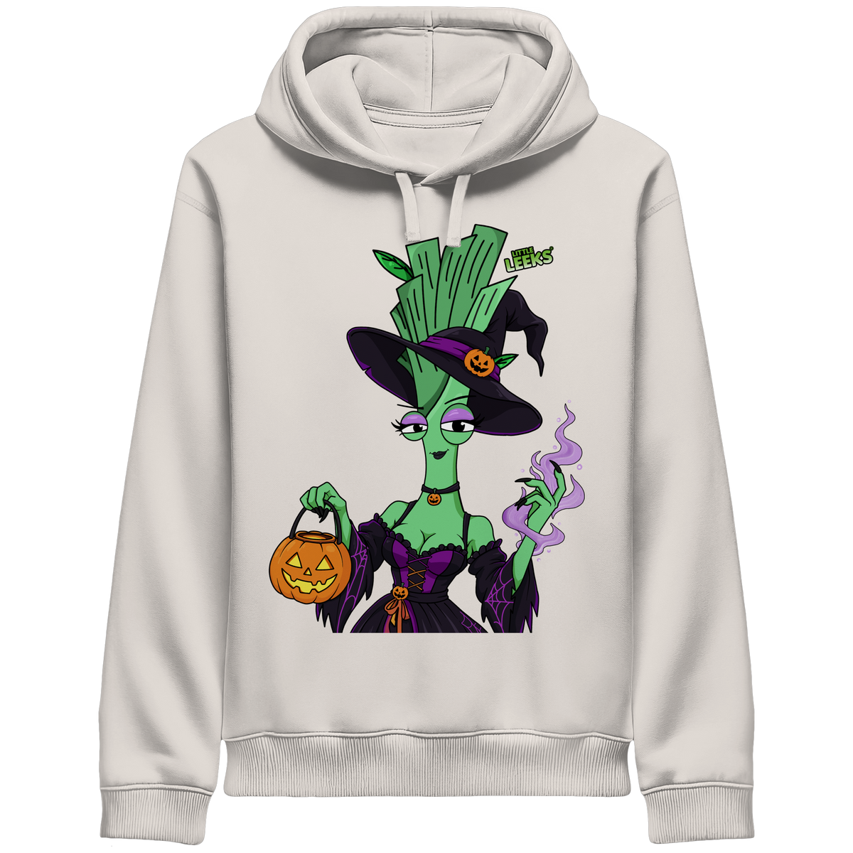 Motiv Nr 71: Lauchhexe - Organic Side Pocket Hoodie