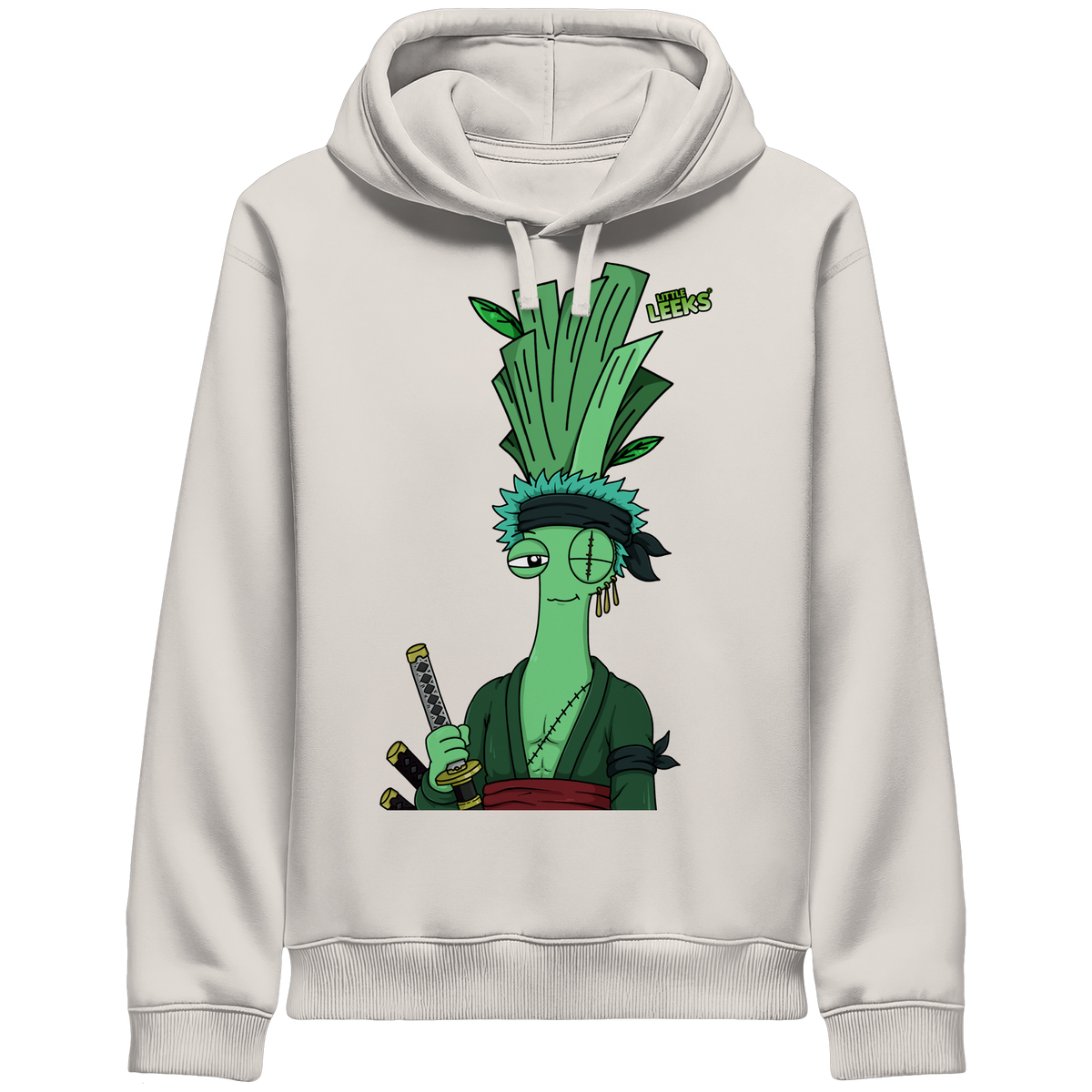 Motiv Nr 51: Lauchjäger Lorro - Organic Side Pocket Hoodie