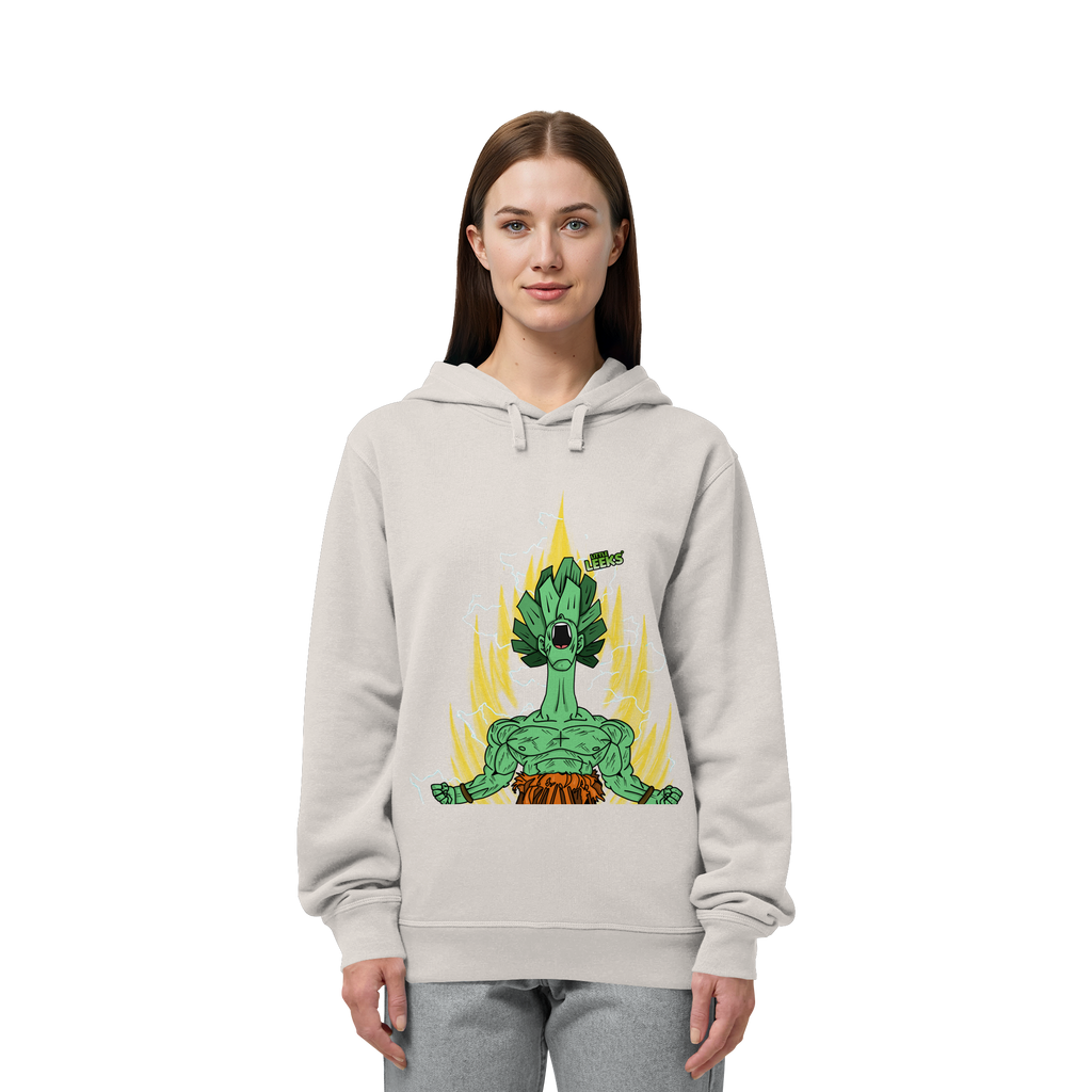 Motiv Nr 27: Super Leekajin - Organic Side Pocket Hoodie