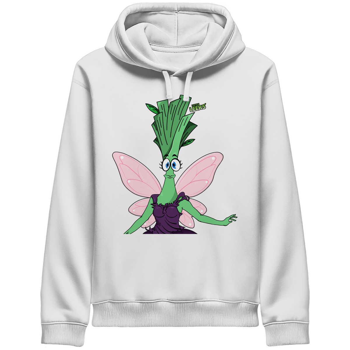 Motiv Nr 32: Glücksfeenlauch - Organic Side Pocket Hoodie