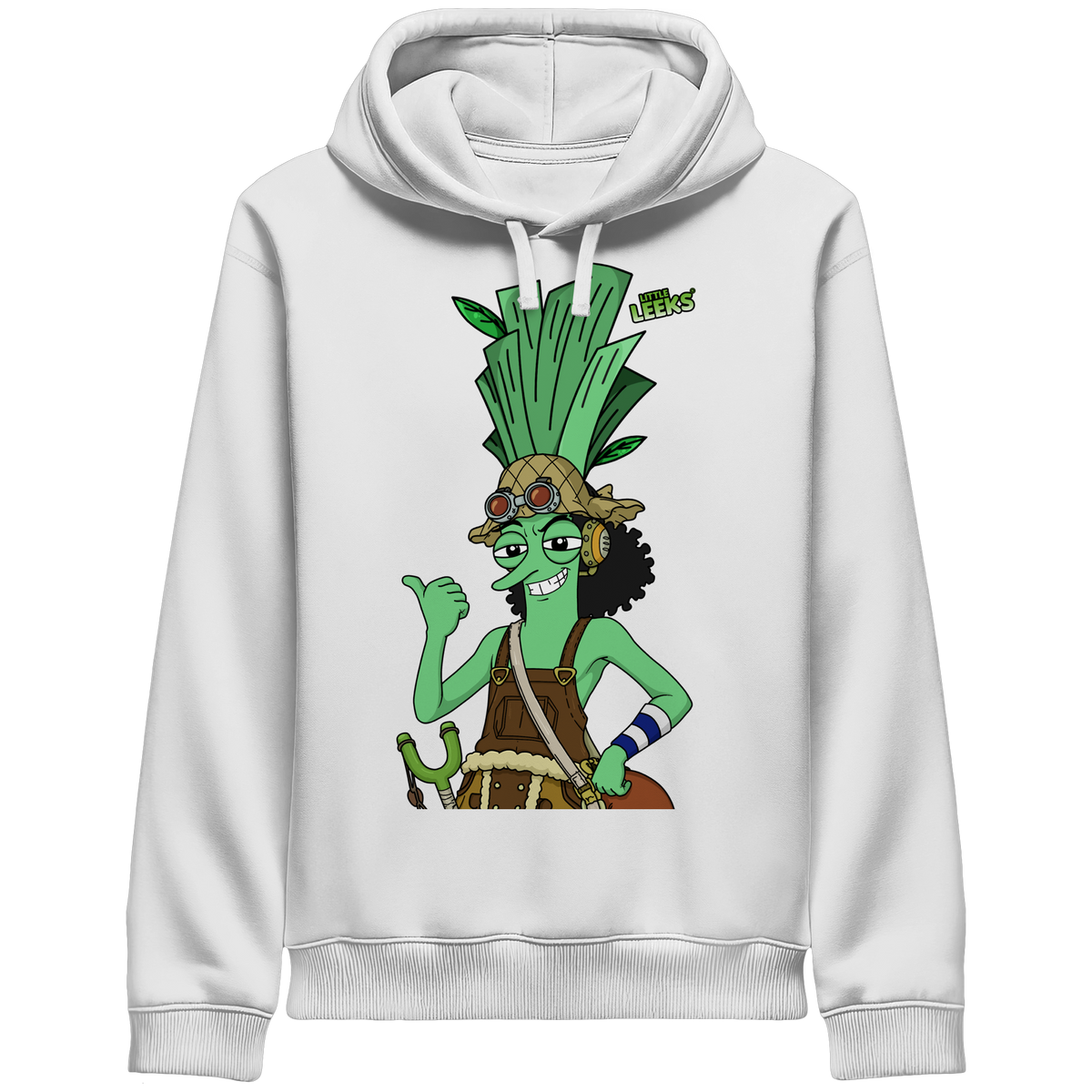 Motiv Nr 54: Zwillenkönig Leesop - Organic Side Pocket Hoodie