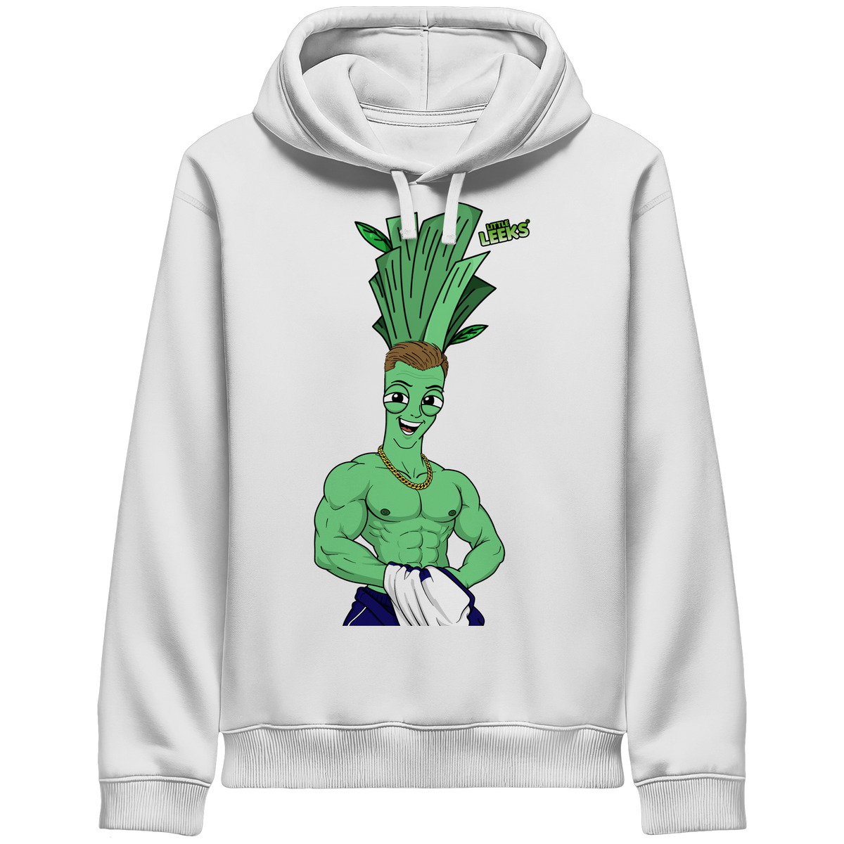 Motiv Nr 67: Lauchathlet - Organic Side Pocket Hoodie