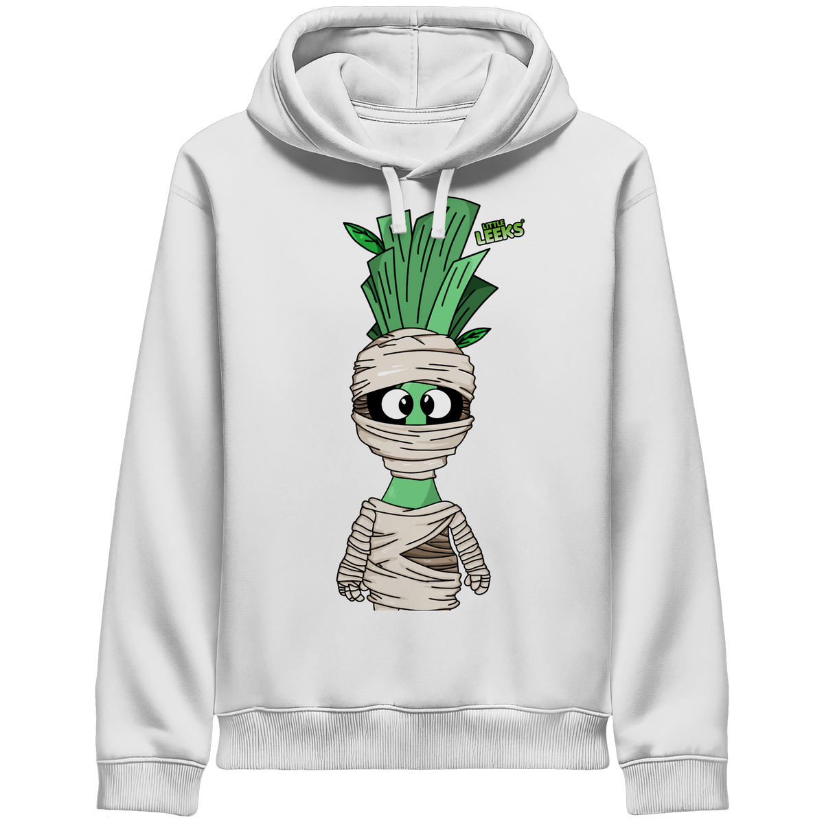 Motiv Nr 35: Bandagenlauch - Organic Side Pocket Hoodie