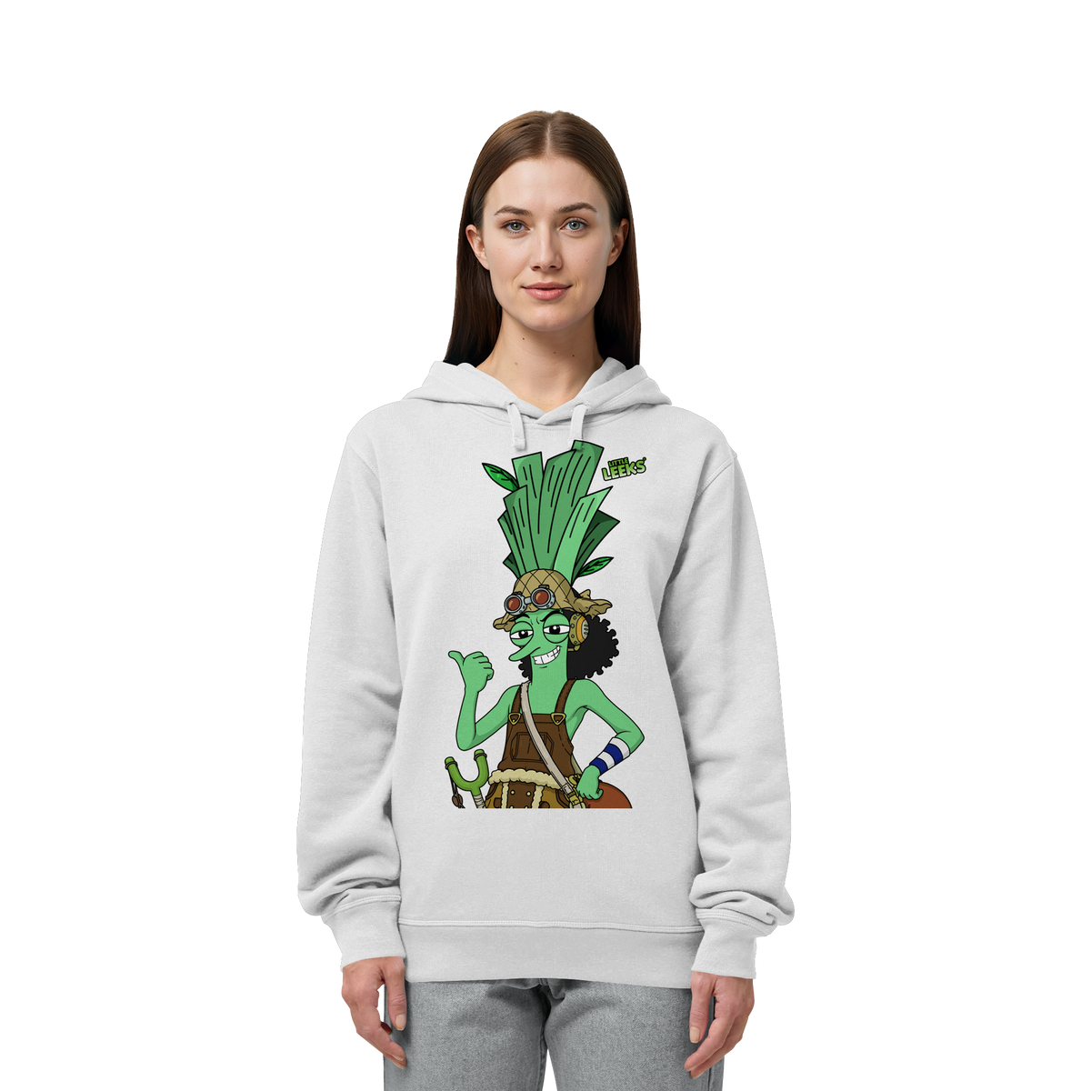 Motiv Nr 54: Zwillenkönig Leesop - Organic Side Pocket Hoodie