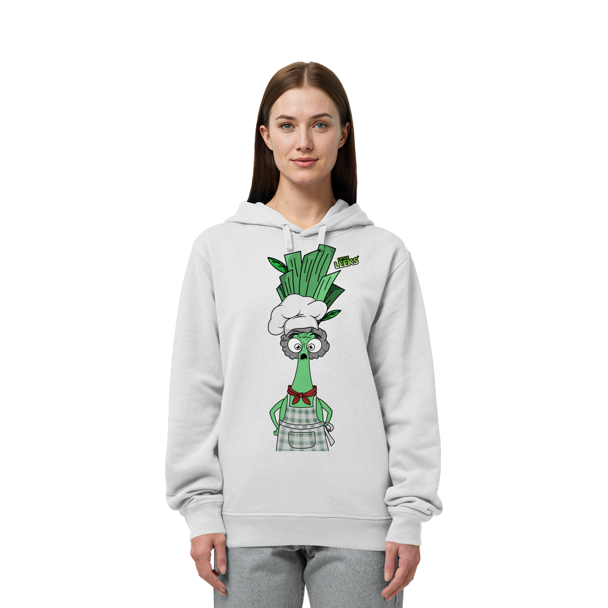 Motiv Nr 39: Grannylauch - Organic Side Pocket Hoodie