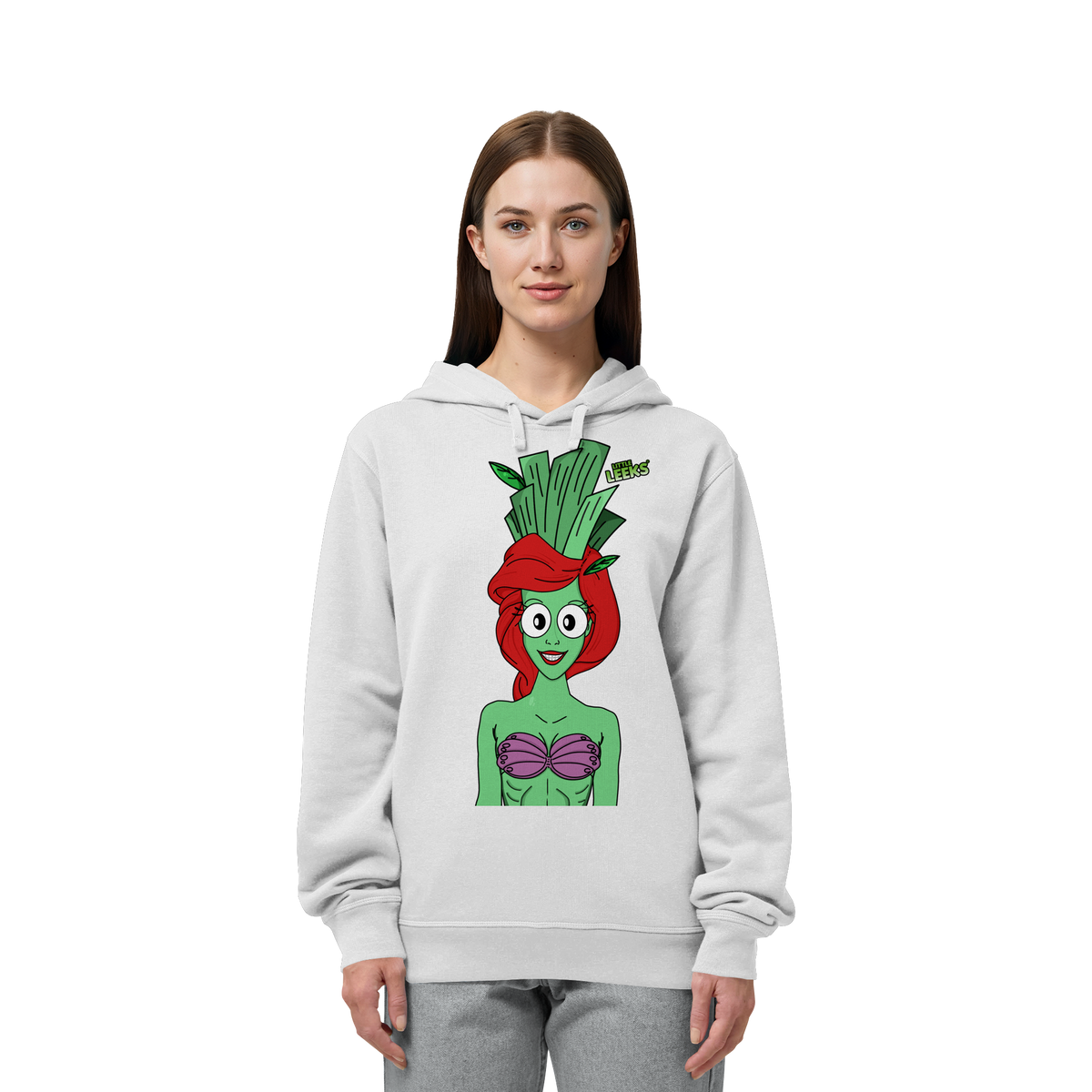 Motiv Nr 15: Meerjunglauch - Organic Side Pocket Hoodie