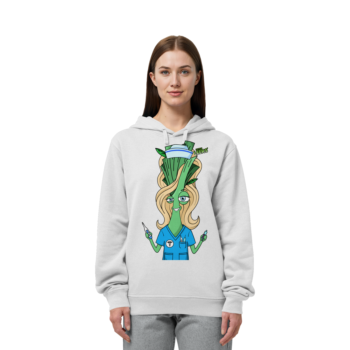Motiv Nr 44: Lauchschwester - Organic Side Pocket Hoodie
