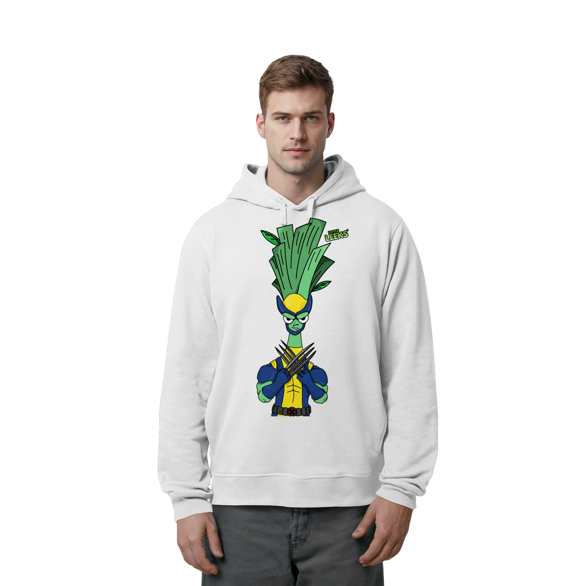 Motiv Nr 28: Wolverlauch - Organic Side Pocket Hoodie