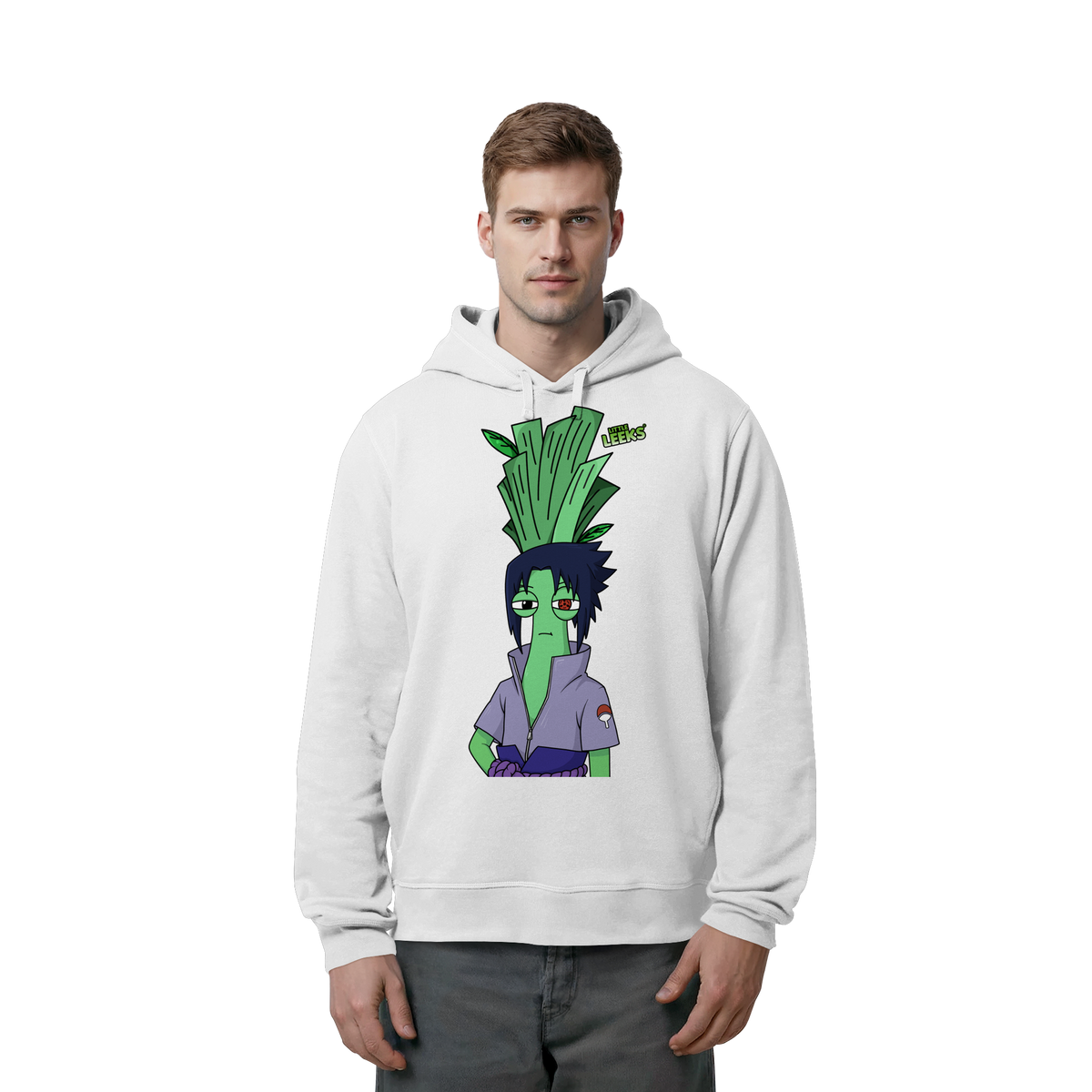 Motiv Nr 61: Lasuke Luchiha Lauch - Organic Side Pocket Hoodie