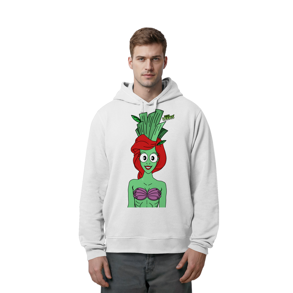 Motiv Nr 15: Meerjunglauch - Organic Side Pocket Hoodie