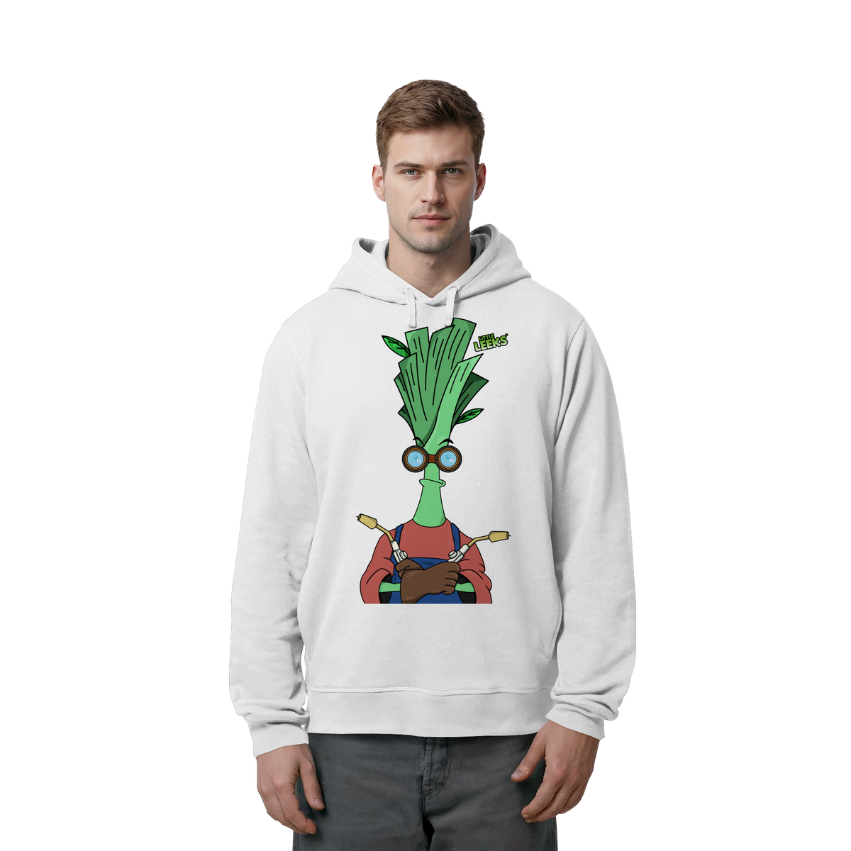 Motiv Nr 22: Schweißerlauch - Organic Side Pocket Hoodie