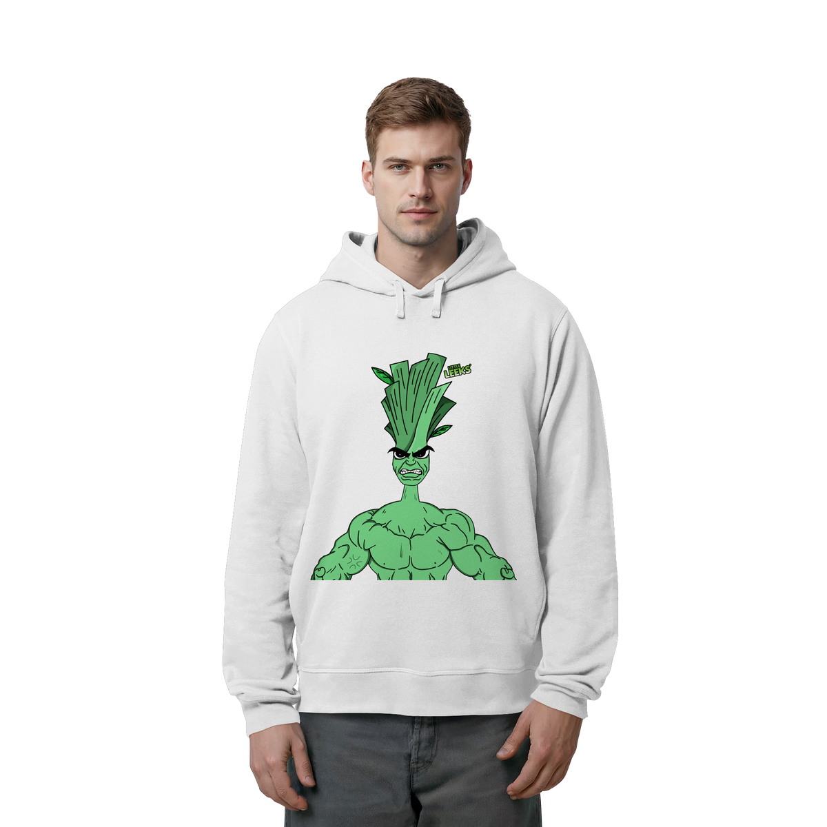 Motiv Nr 20: Grüne Gewalt - Organic Side Pocket Hoodie