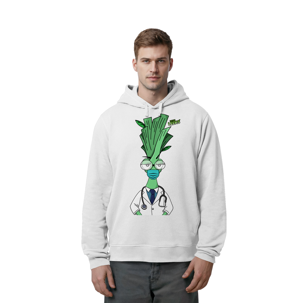 Motiv Nr 29: Chefarzt Lauch - Organic Side Pocket Hoodie