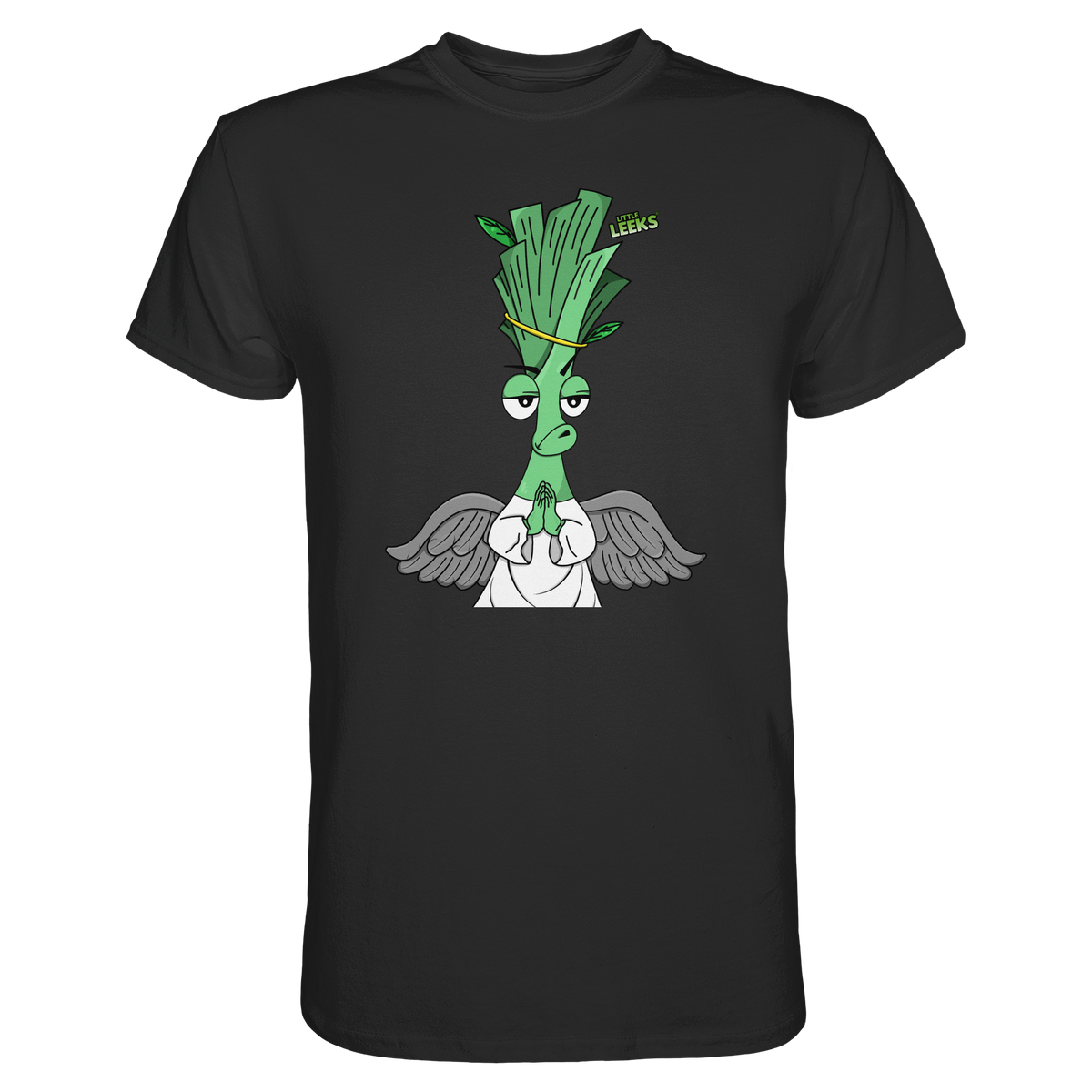 Motiv Nr 03: motivierter Engel Lauch - Premium Shirt