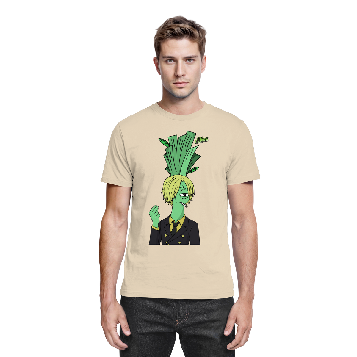 Motiv Nr 52: Grünfuß Lanji Lauch - Premium Shirt