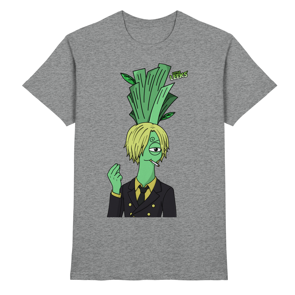 Motiv Nr 52: Grünfuß Lanji Lauch - Premium Shirt
