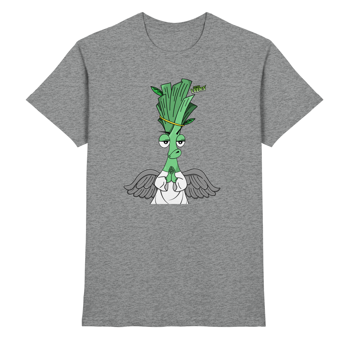 Motiv Nr 03: motivierter Engel Lauch - Premium Shirt