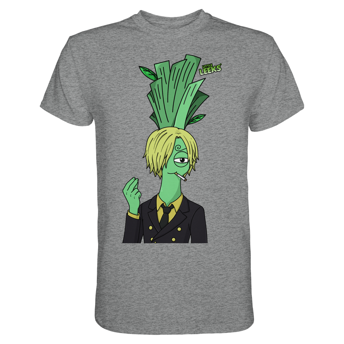 Motiv Nr 52: Grünfuß Lanji Lauch - Premium Shirt