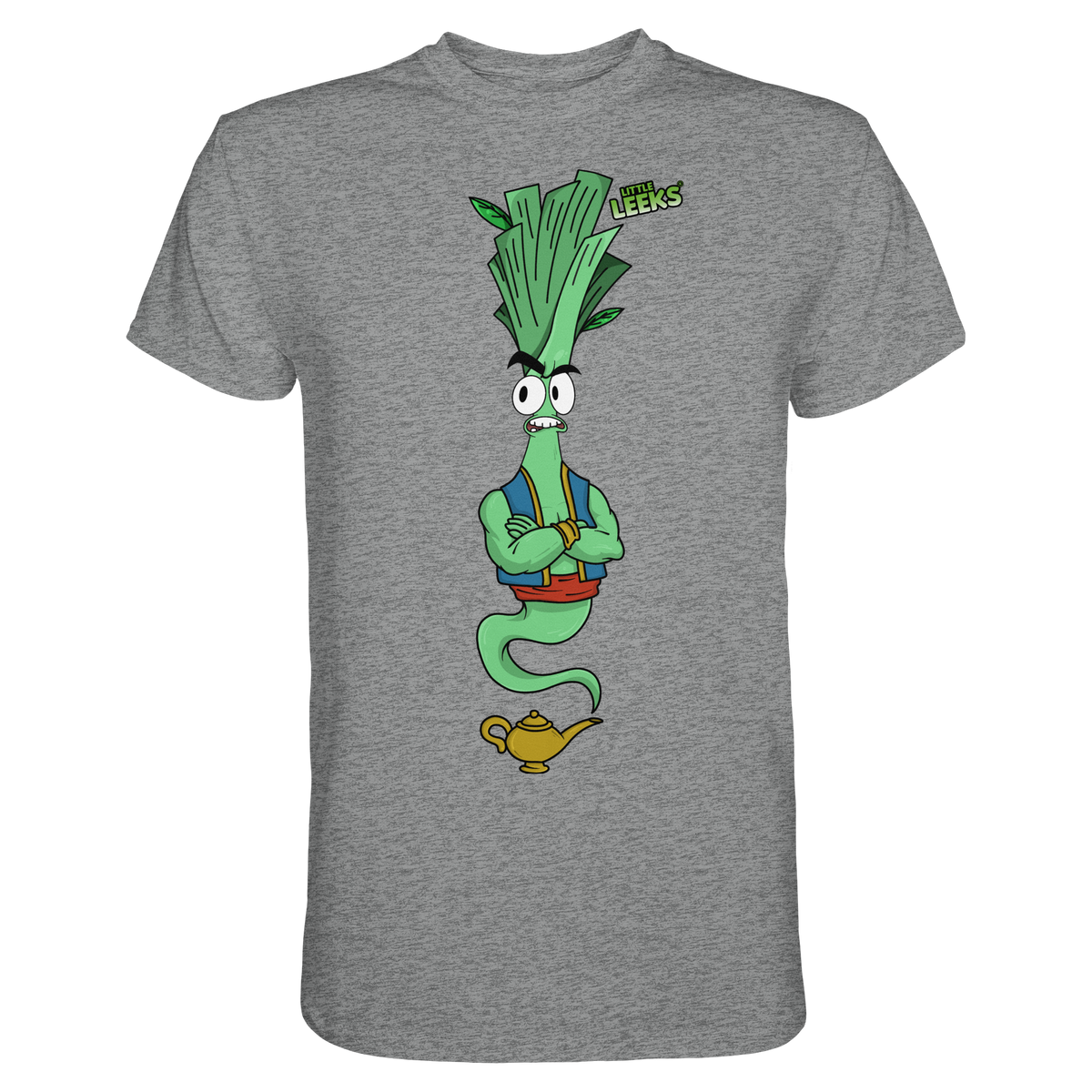 Motiv Little Leeks Nr 43: Lauch aus der Flasche - Premium Shirt