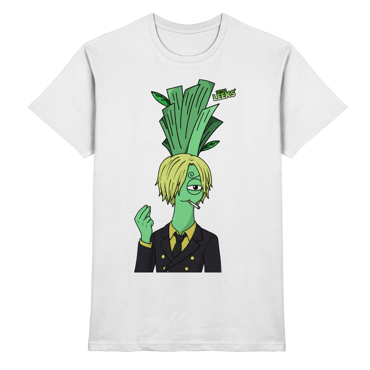 Motiv Nr 52: Grünfuß Lanji Lauch - Premium Shirt