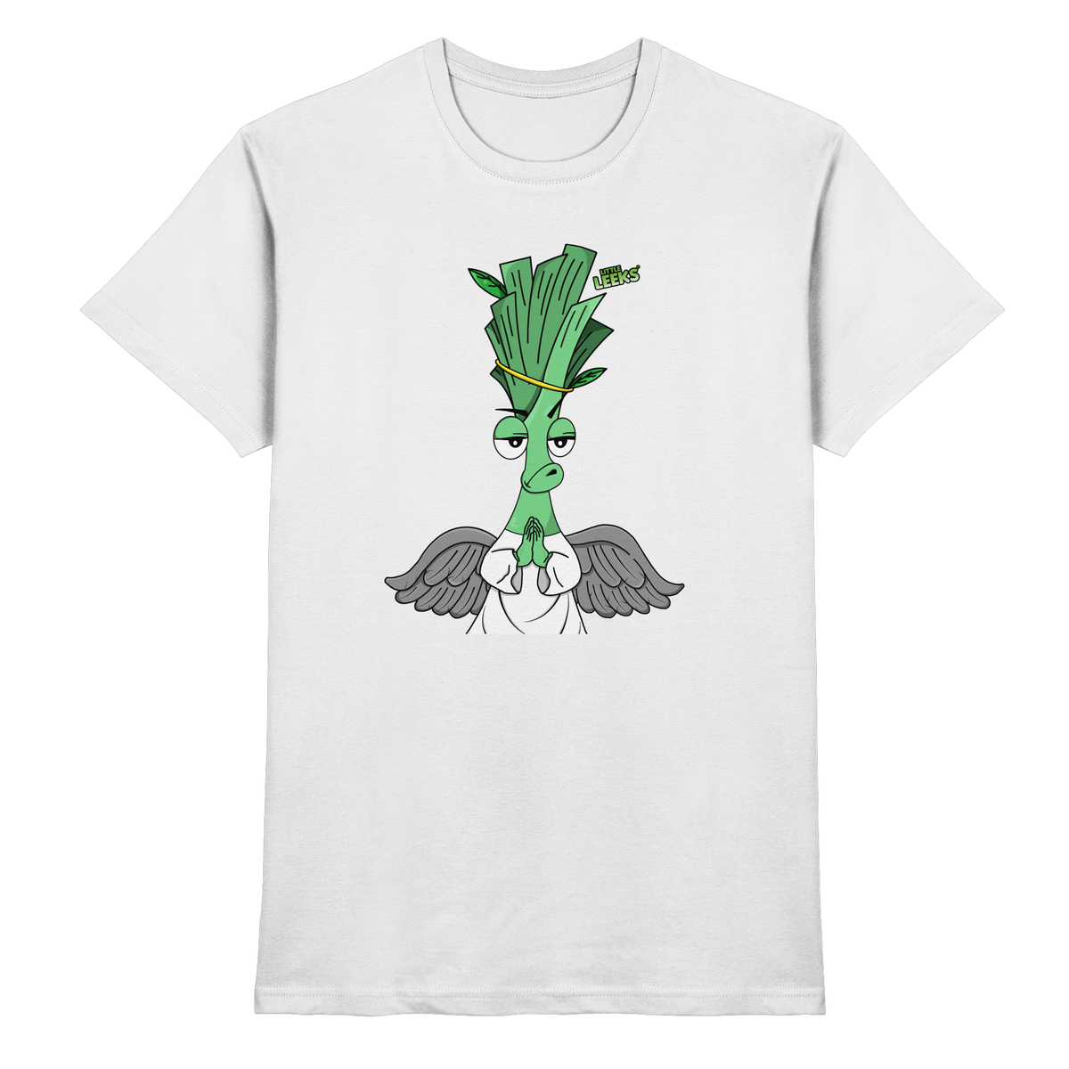 Motiv Nr 03: motivierter Engel Lauch - Premium Shirt