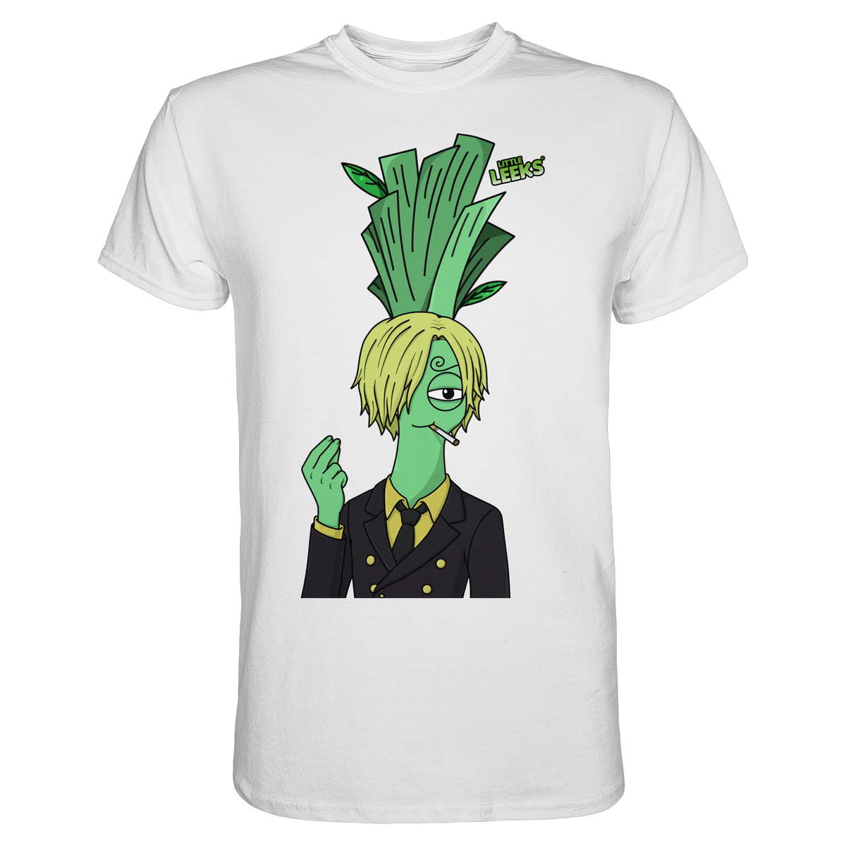 Motiv Nr 52: Grünfuß Lanji Lauch - Premium Shirt