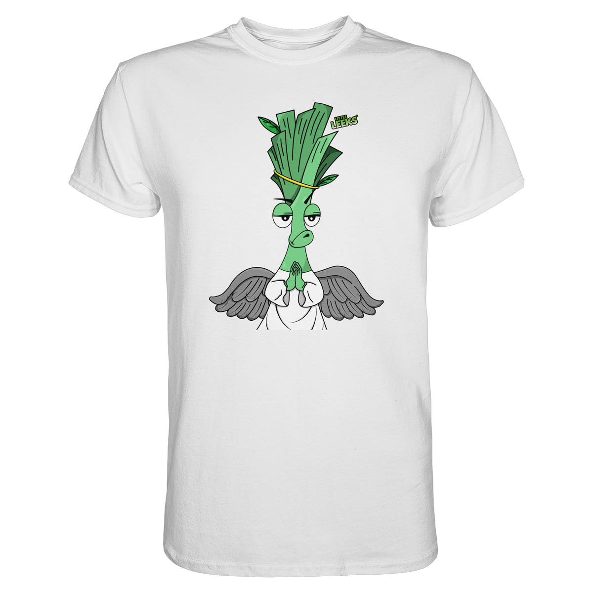 Motiv Nr 03: motivierter Engel Lauch - Premium Shirt